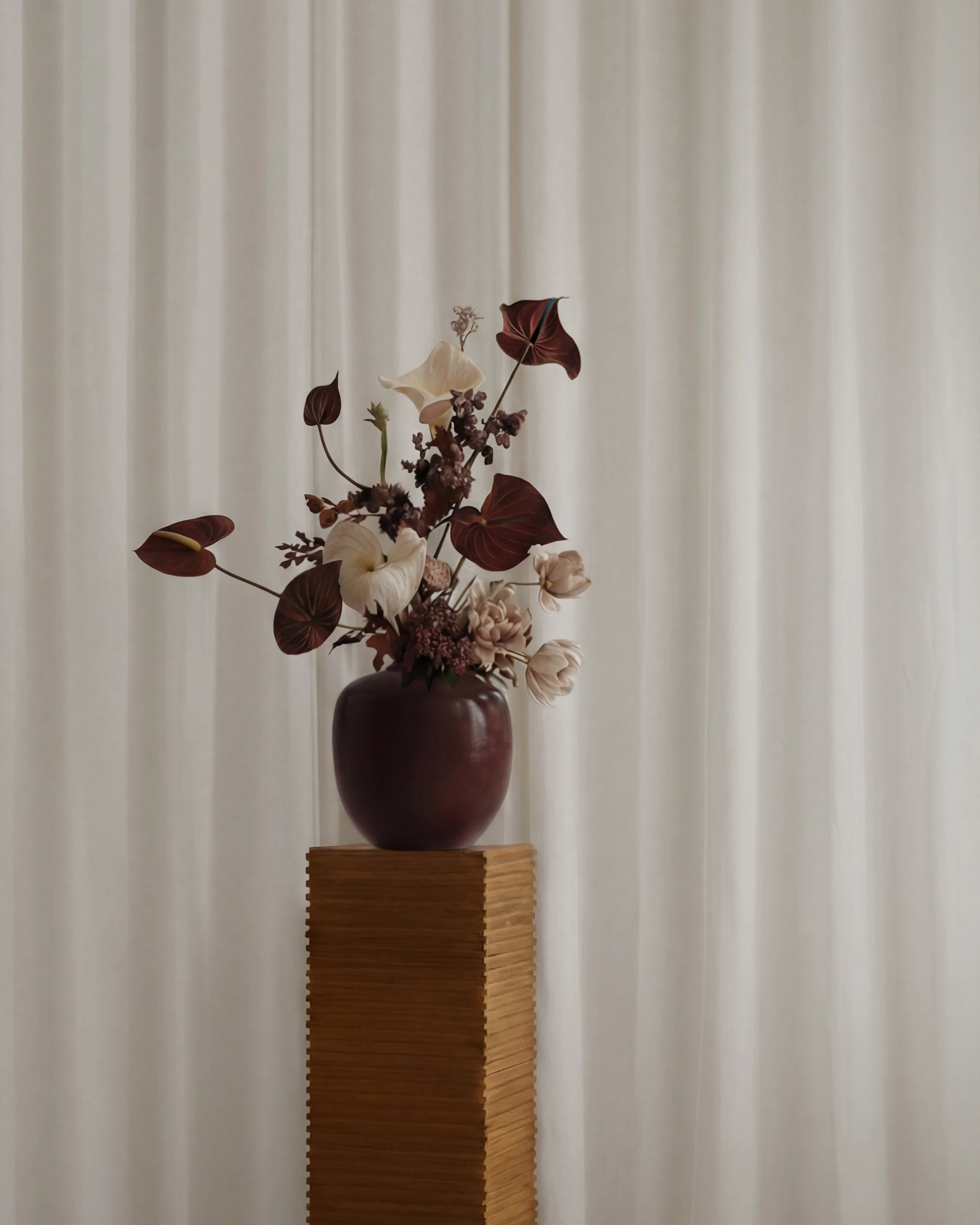 Ваза Sunao Mini — Maroon