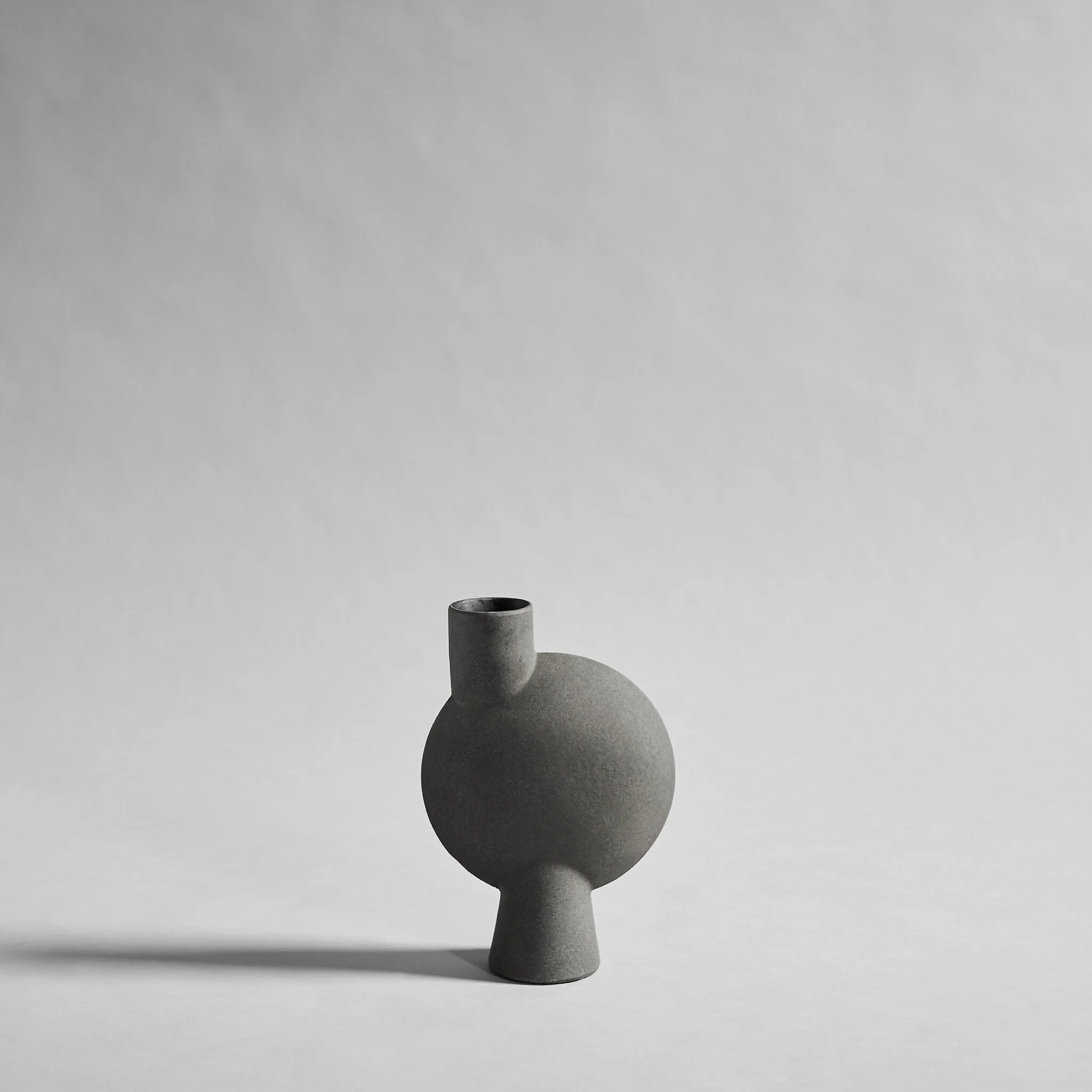 Ваза Sphere Bubl Medio — Dark Grey