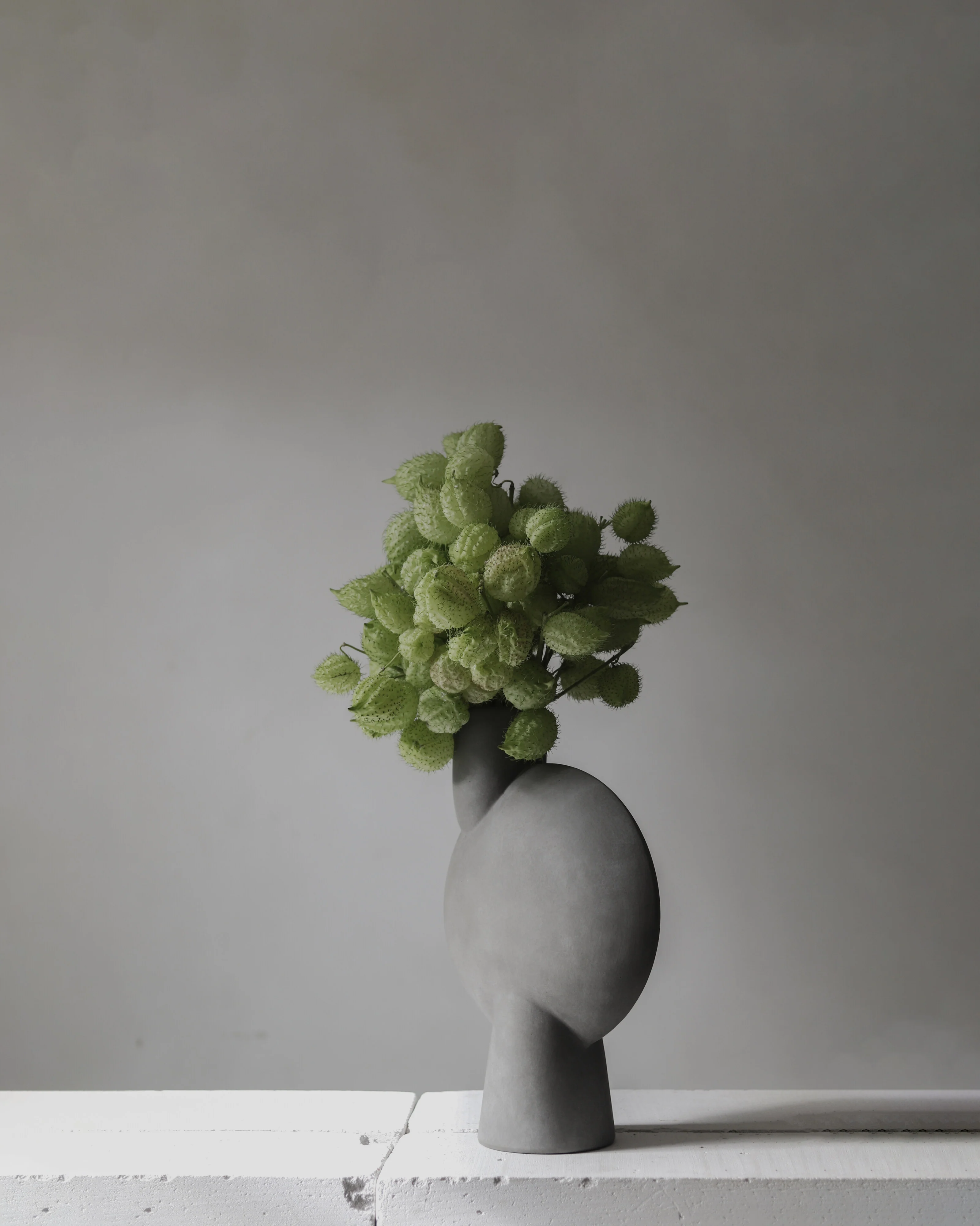 Ваза Sphere Bubl Big — Dark Grey