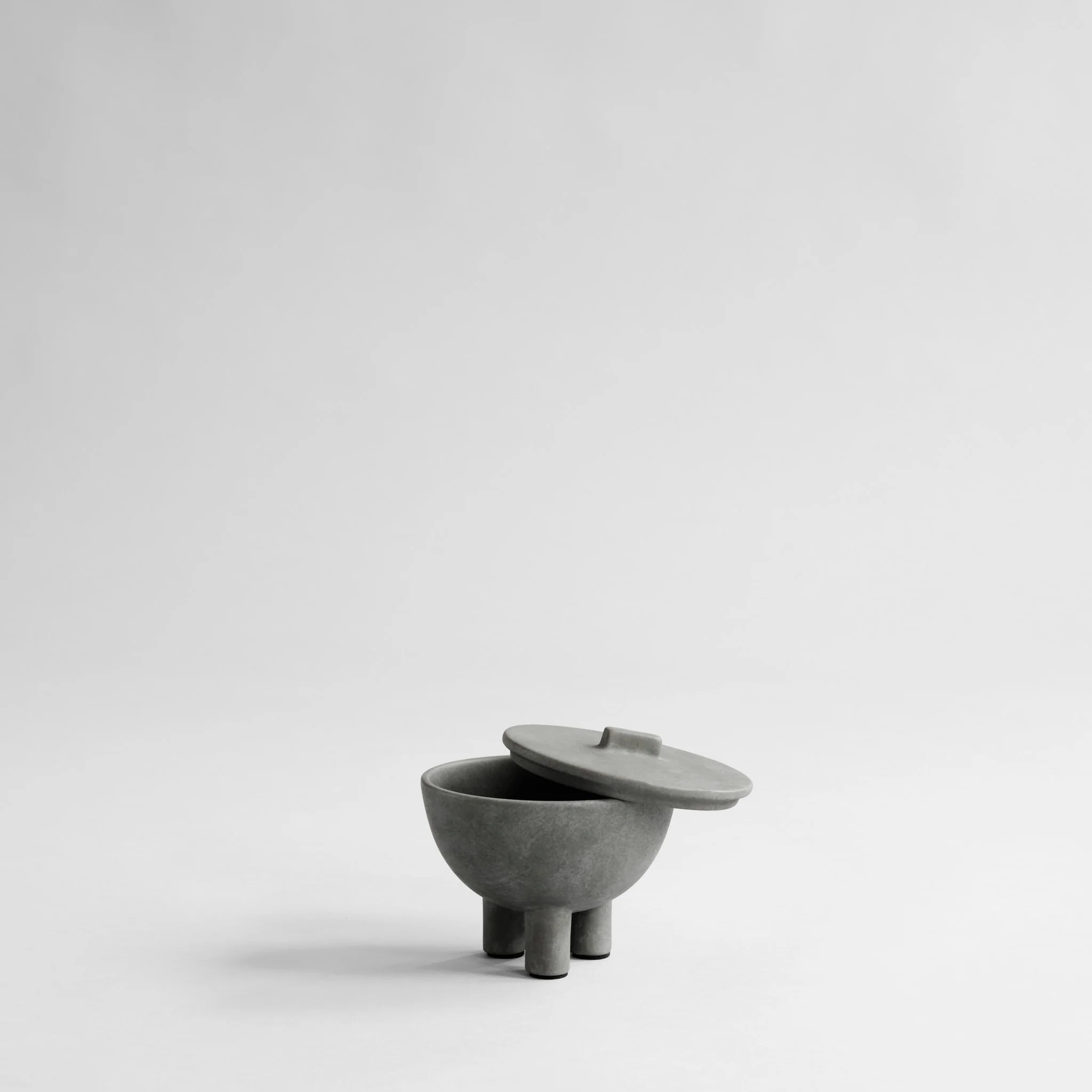 Чаша с крышкой Duck Medio — Dark Grey