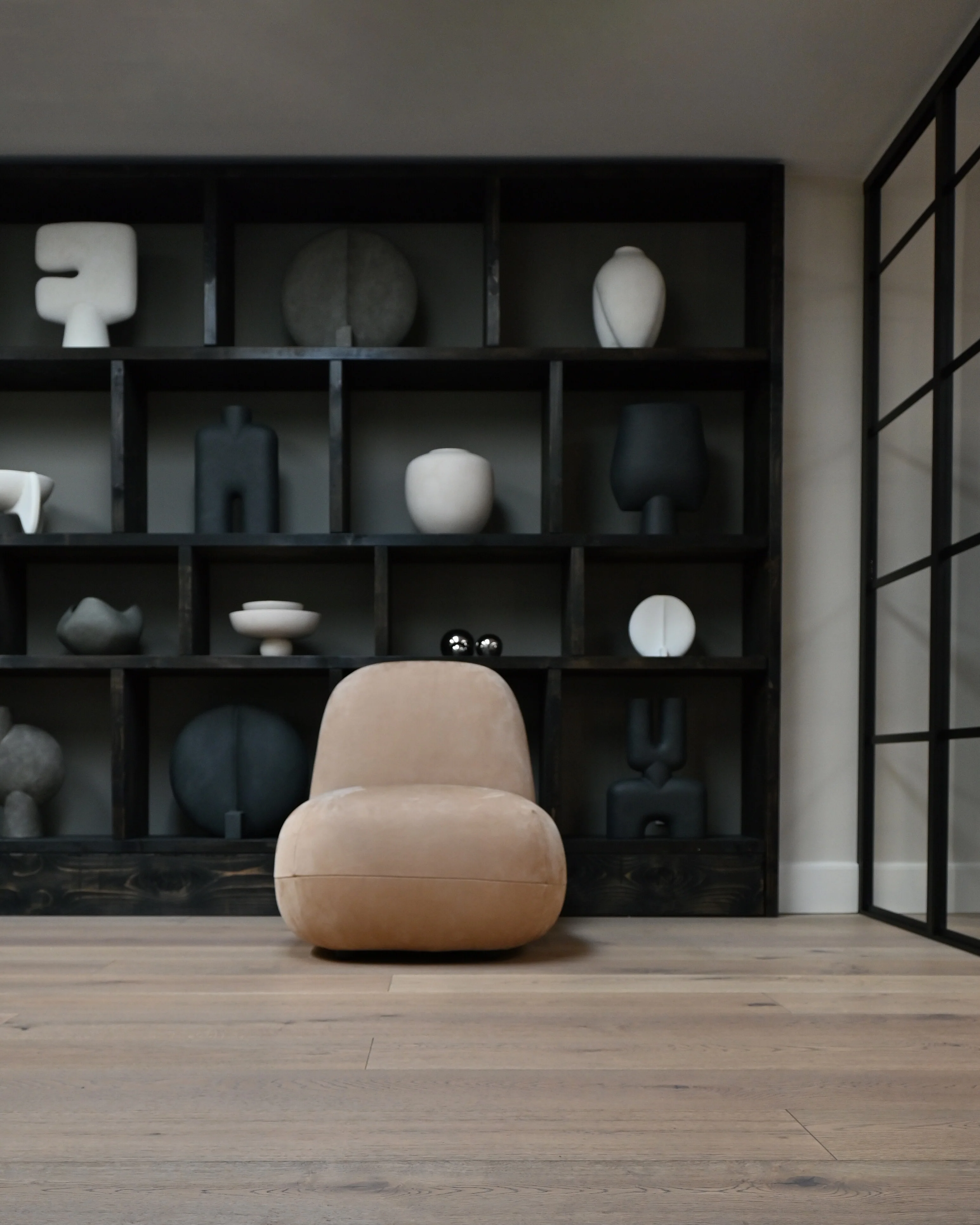 Кресло Toe Chair Flat — Nubuck