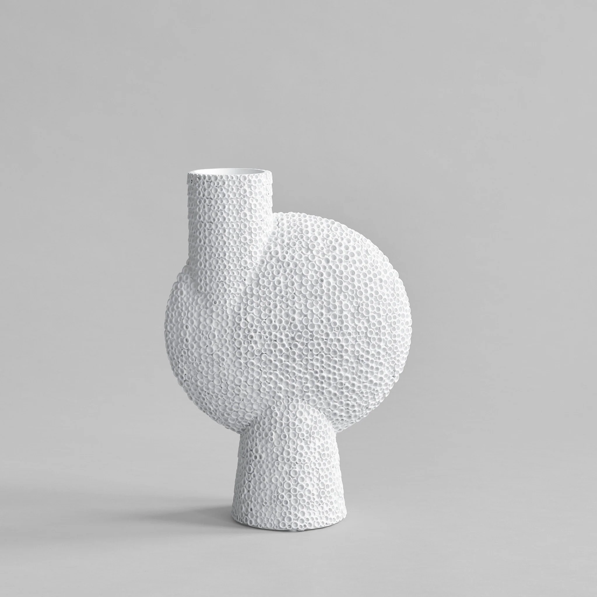 Ваза Sphere Bubl Shisen Big — Bone White