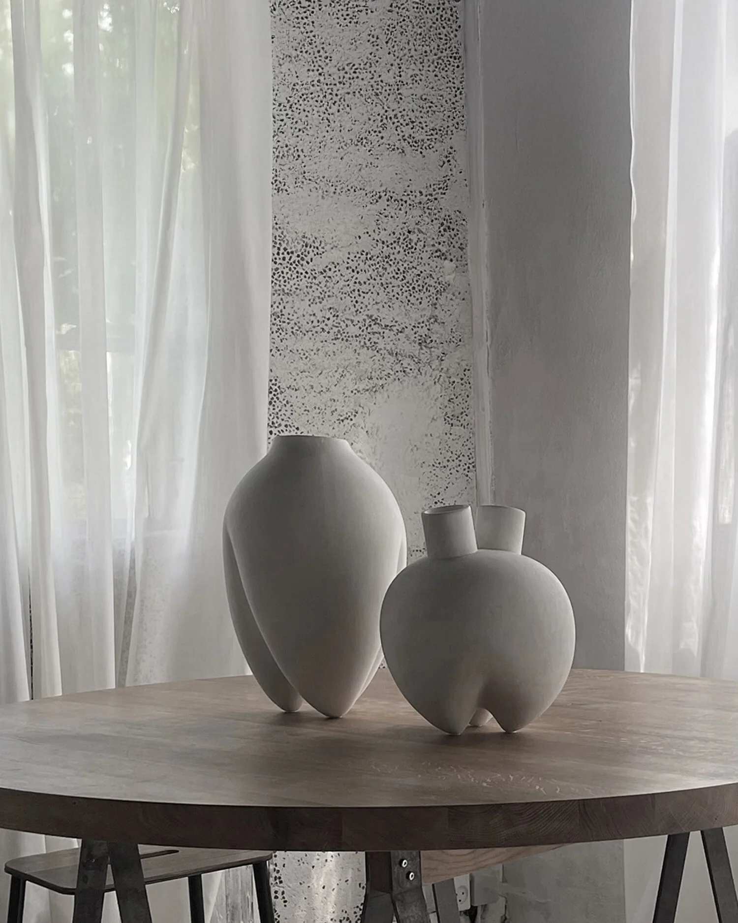 Ваза Sumo Slim — Bone White