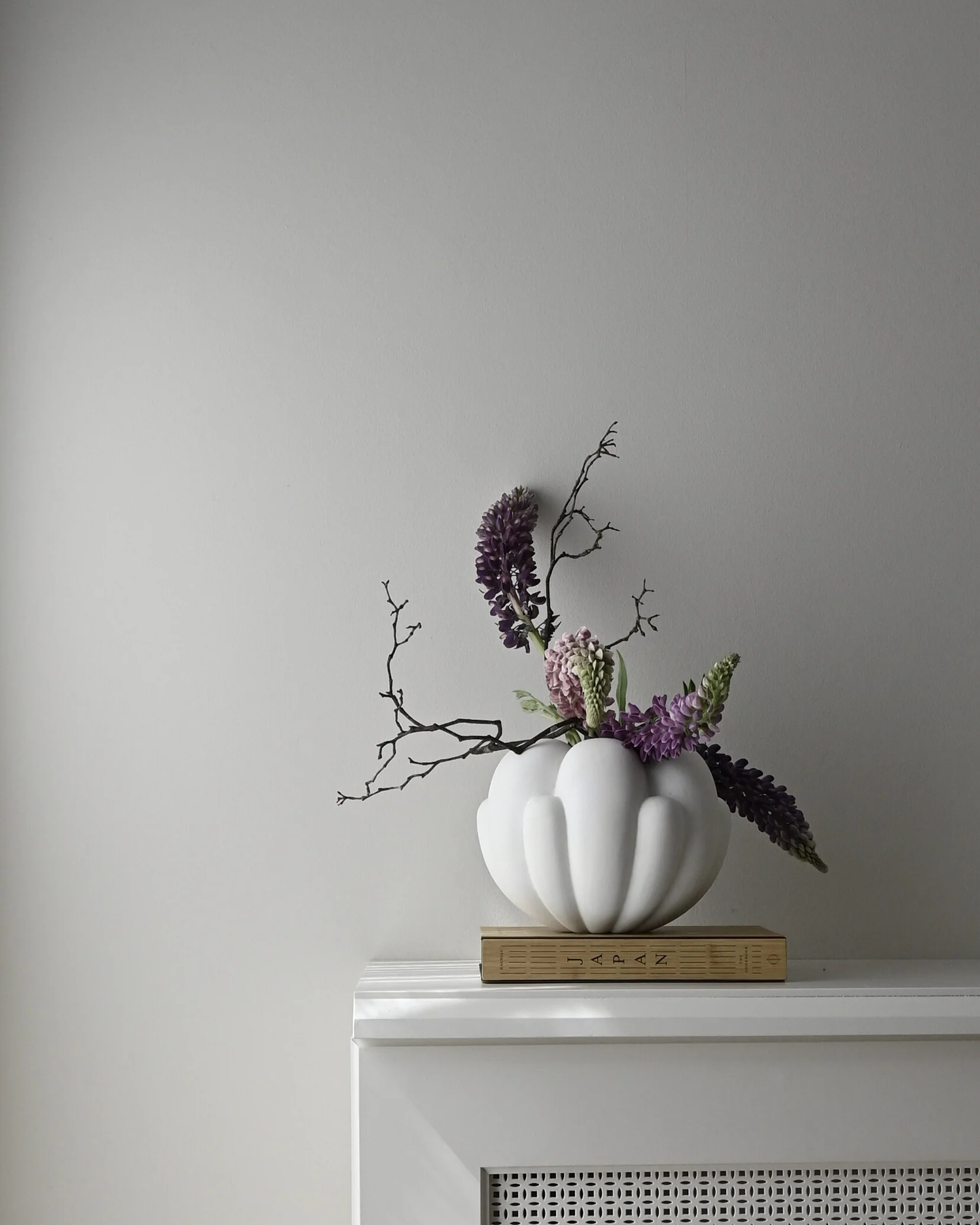 Ваза Bloom Petit — Bone White