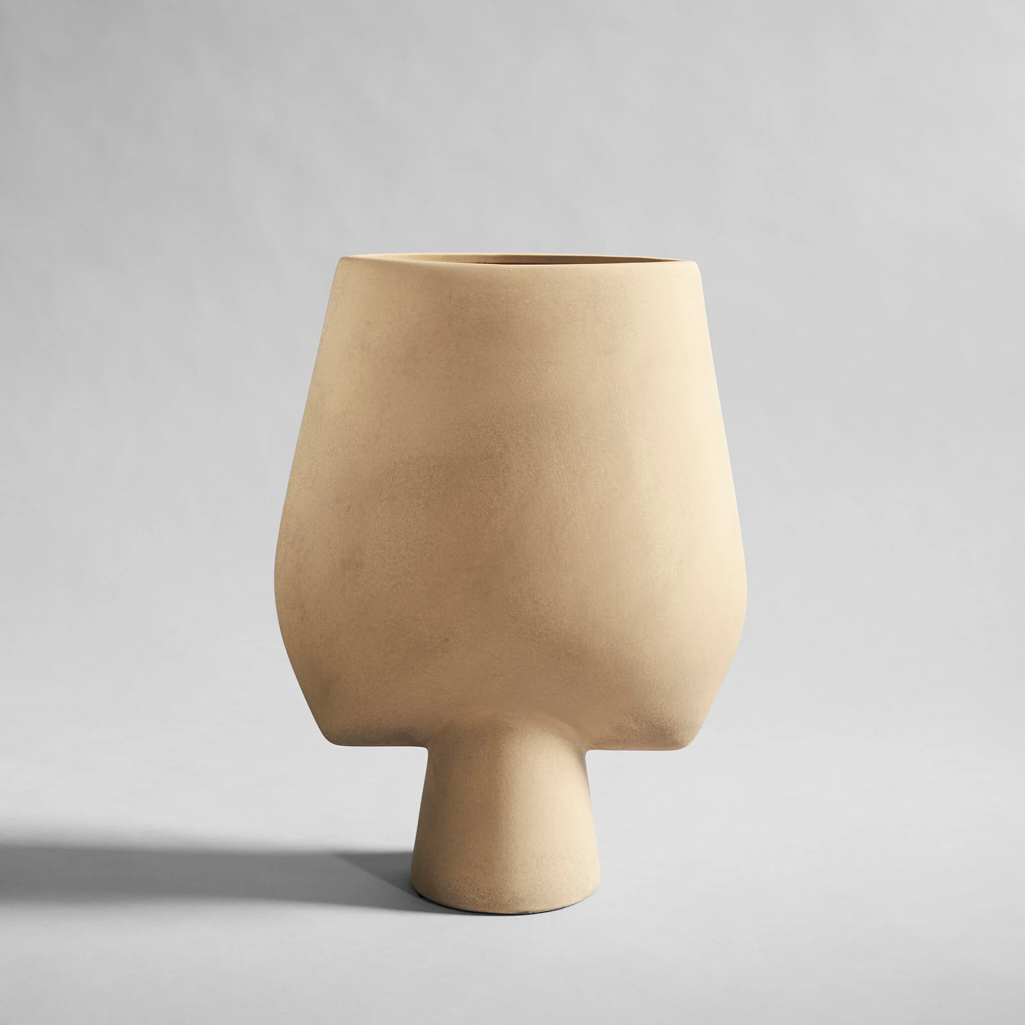 Ваза Sphere Square Big — Sand