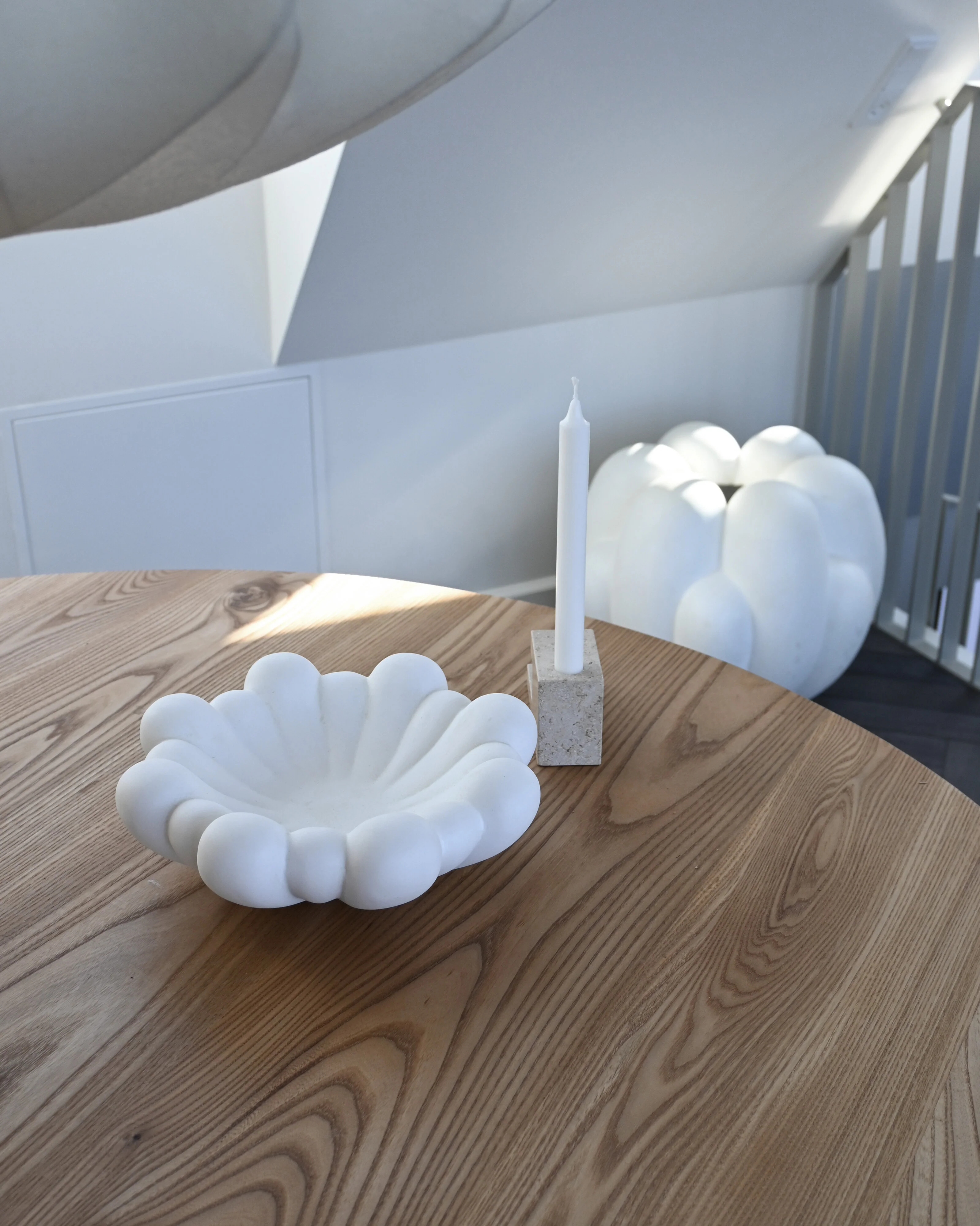 Чаша Bloom Medio — Bone White
