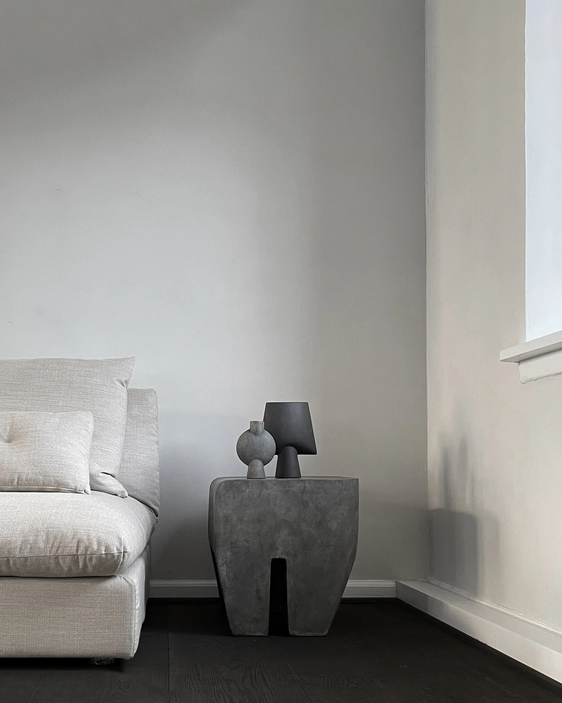 Ваза Sphere Bubl Mini — Dark Grey