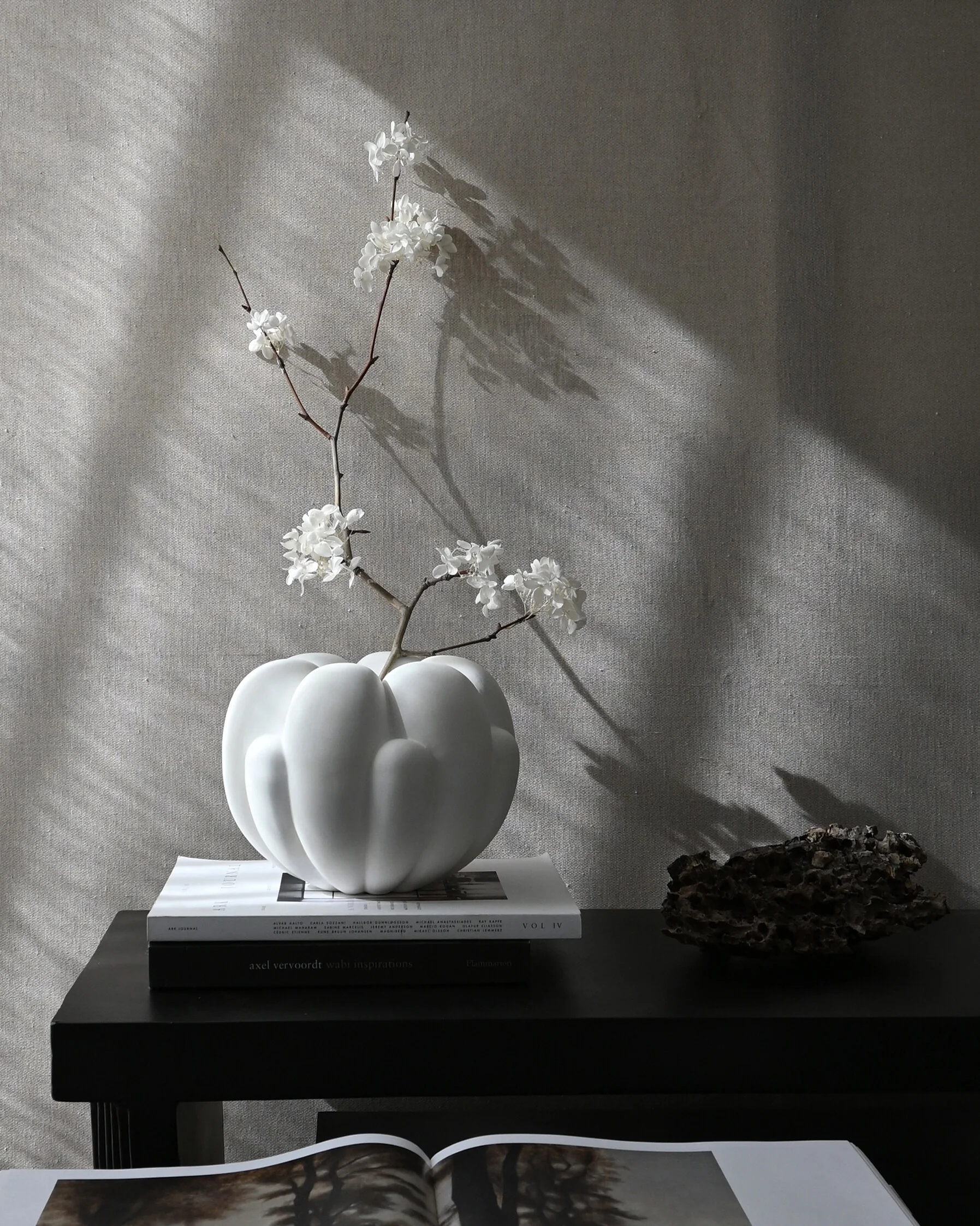 Ваза Bloom Petit — Bone White