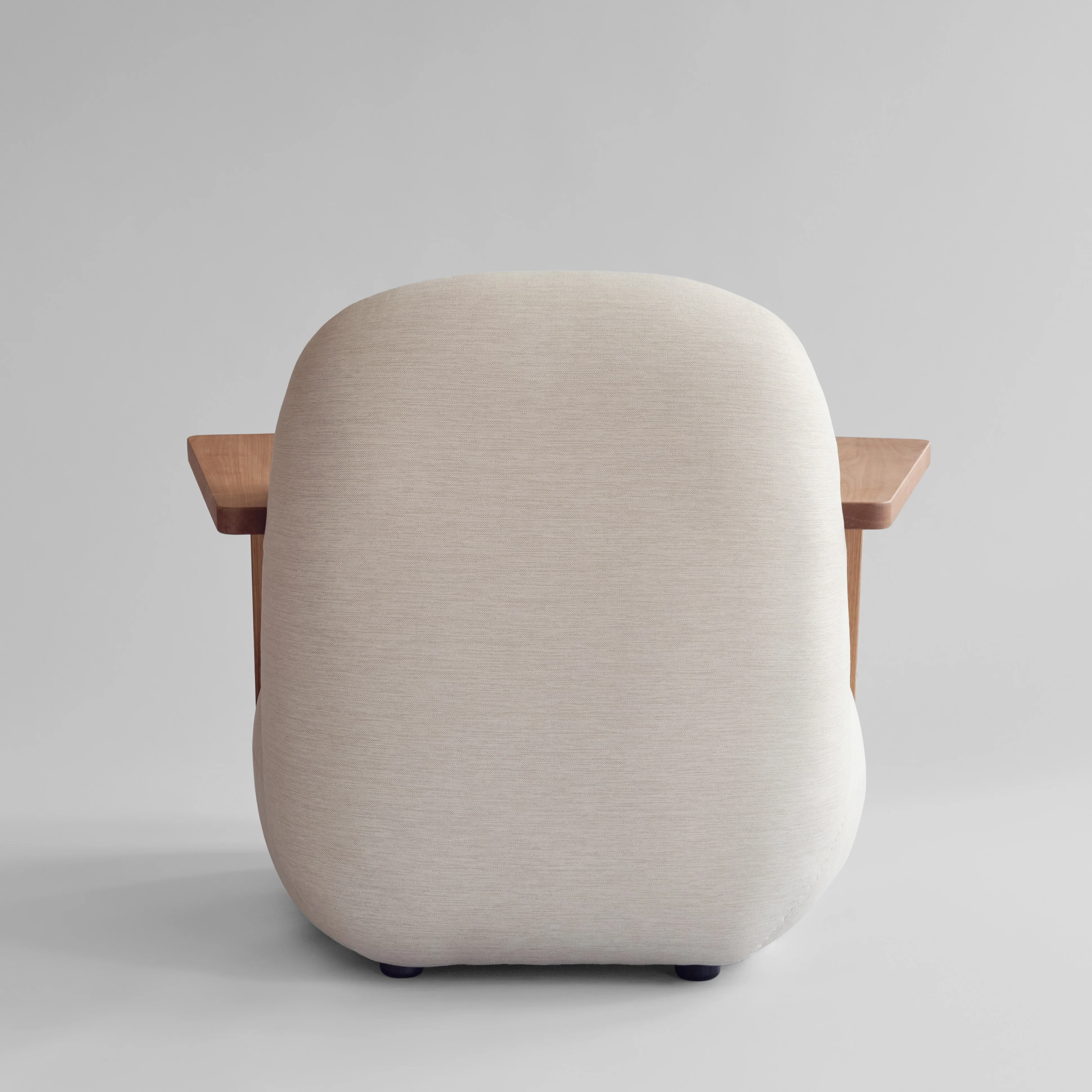 Кресло Toe Chair Armrest — Warm Ash