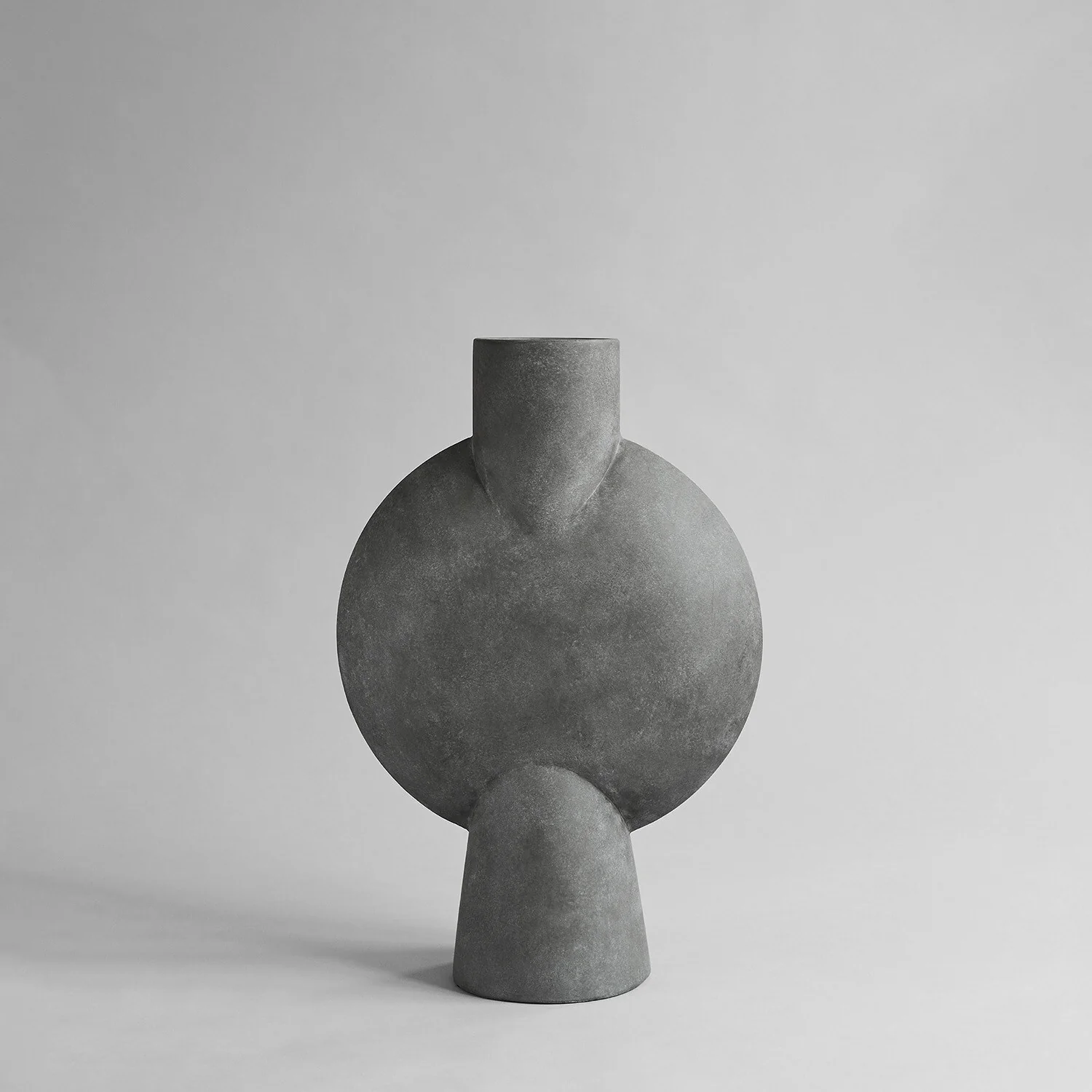 Ваза Sphere Bubl Hexa — Dark Grey