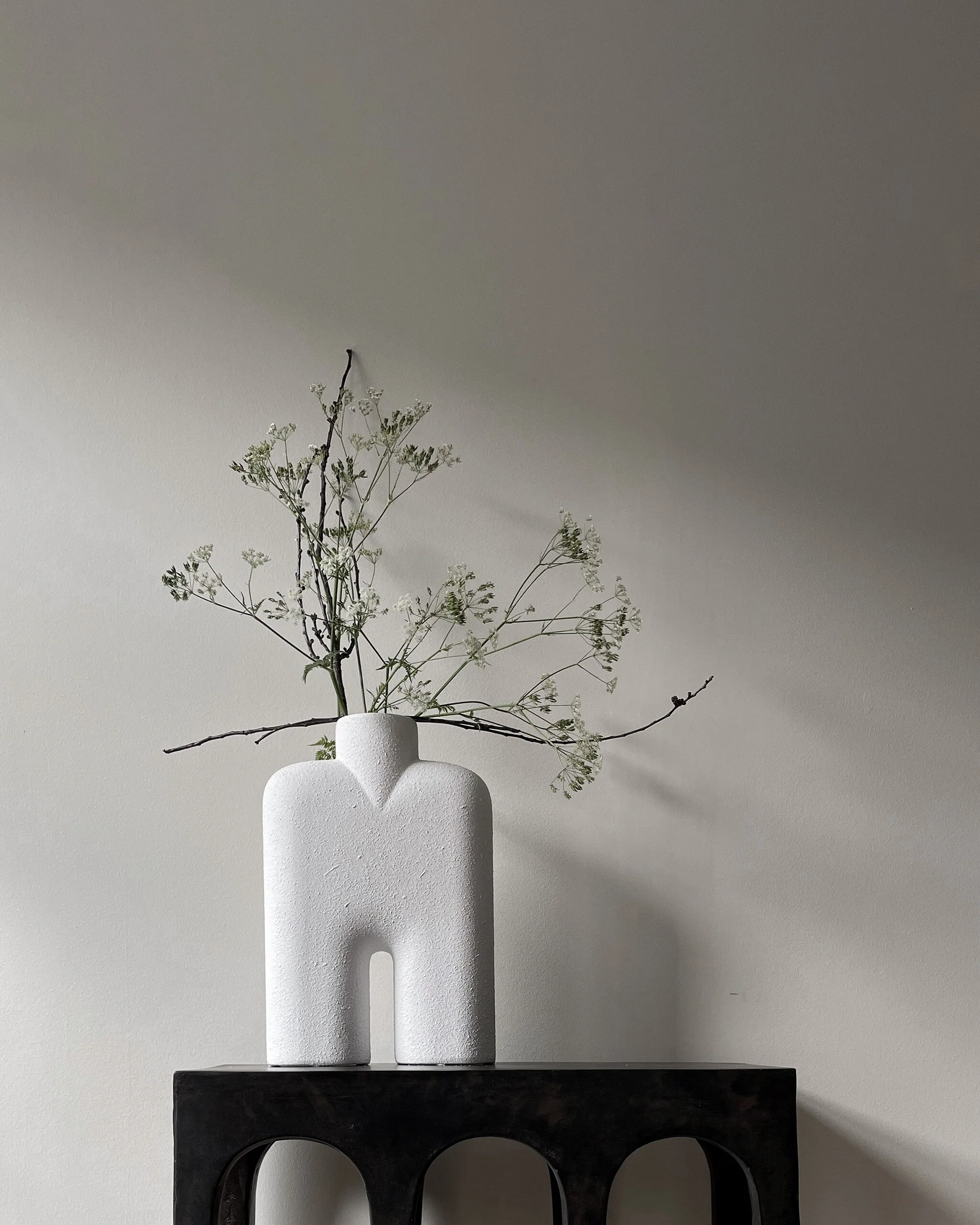 Ваза Cobra Tall Medio — Bubble White
