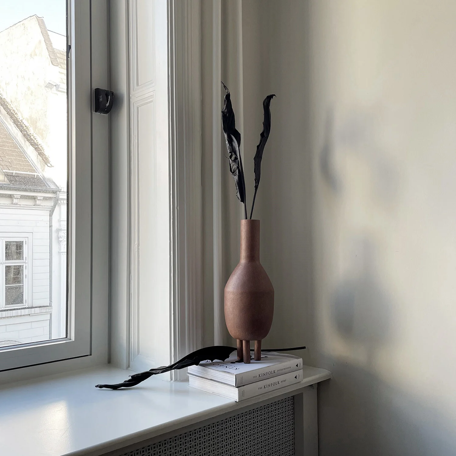 Ваза Duck Slim — Terracotta