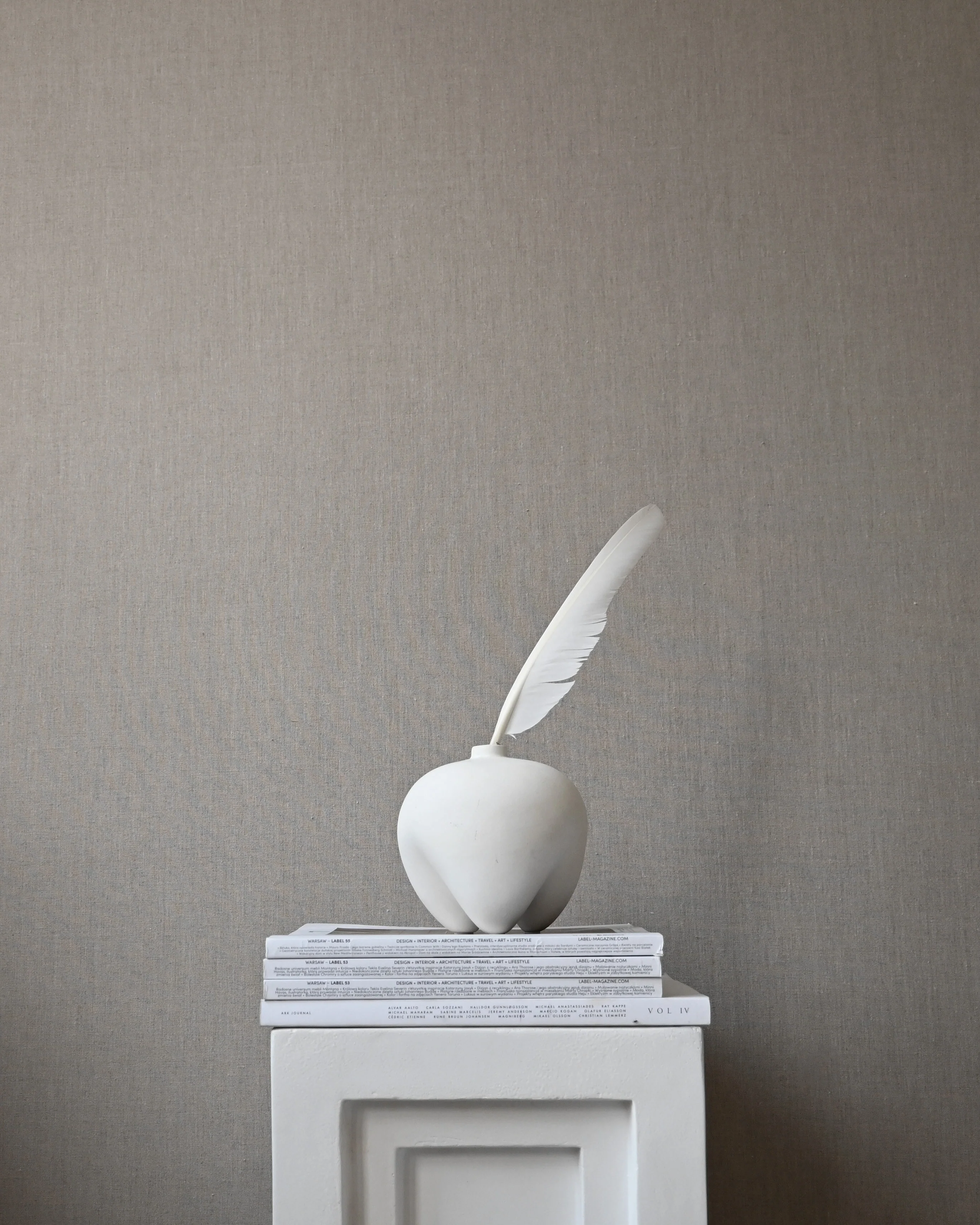 Ваза Sumo Petit — Bone White