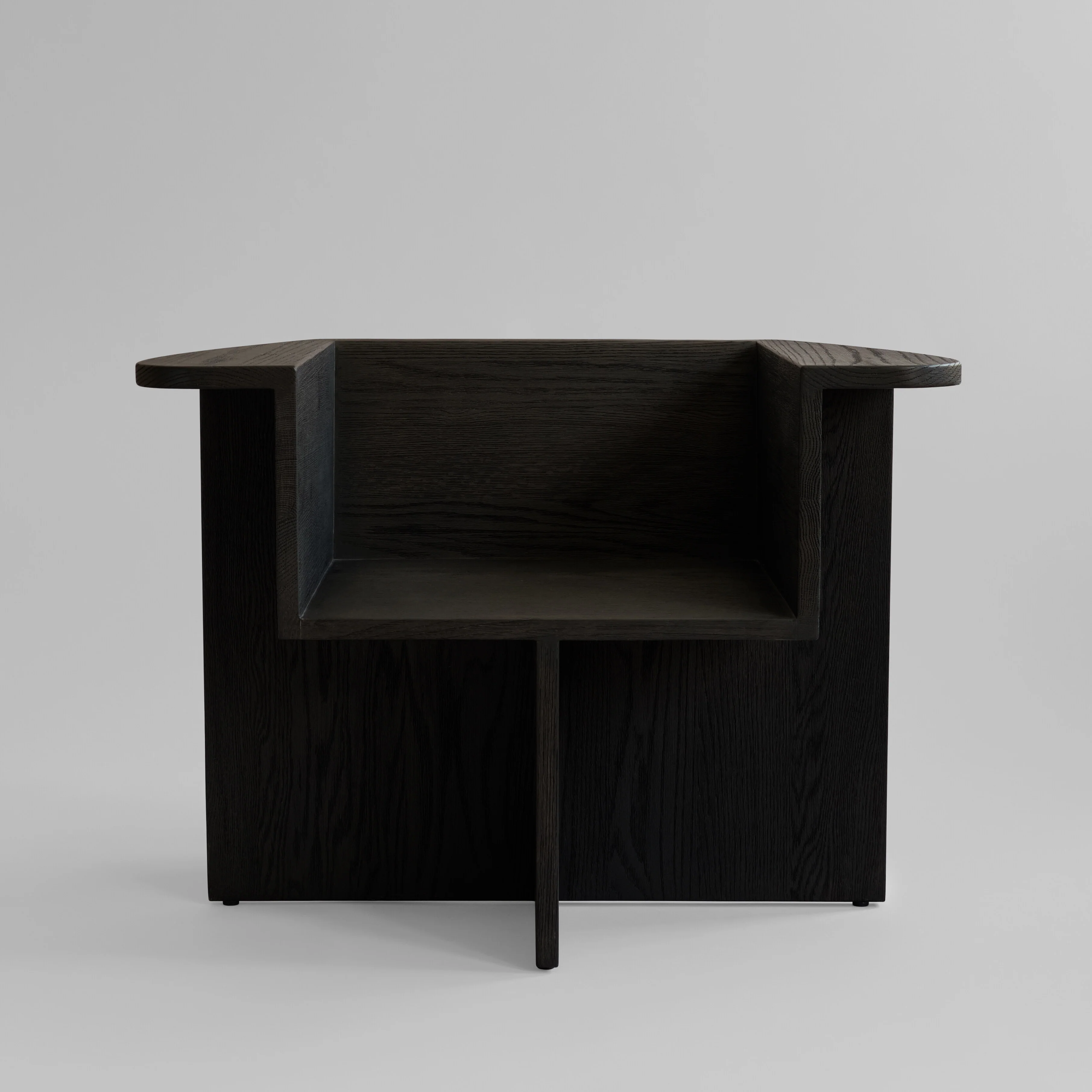 Кресло Brutus — Coffee Black Oak