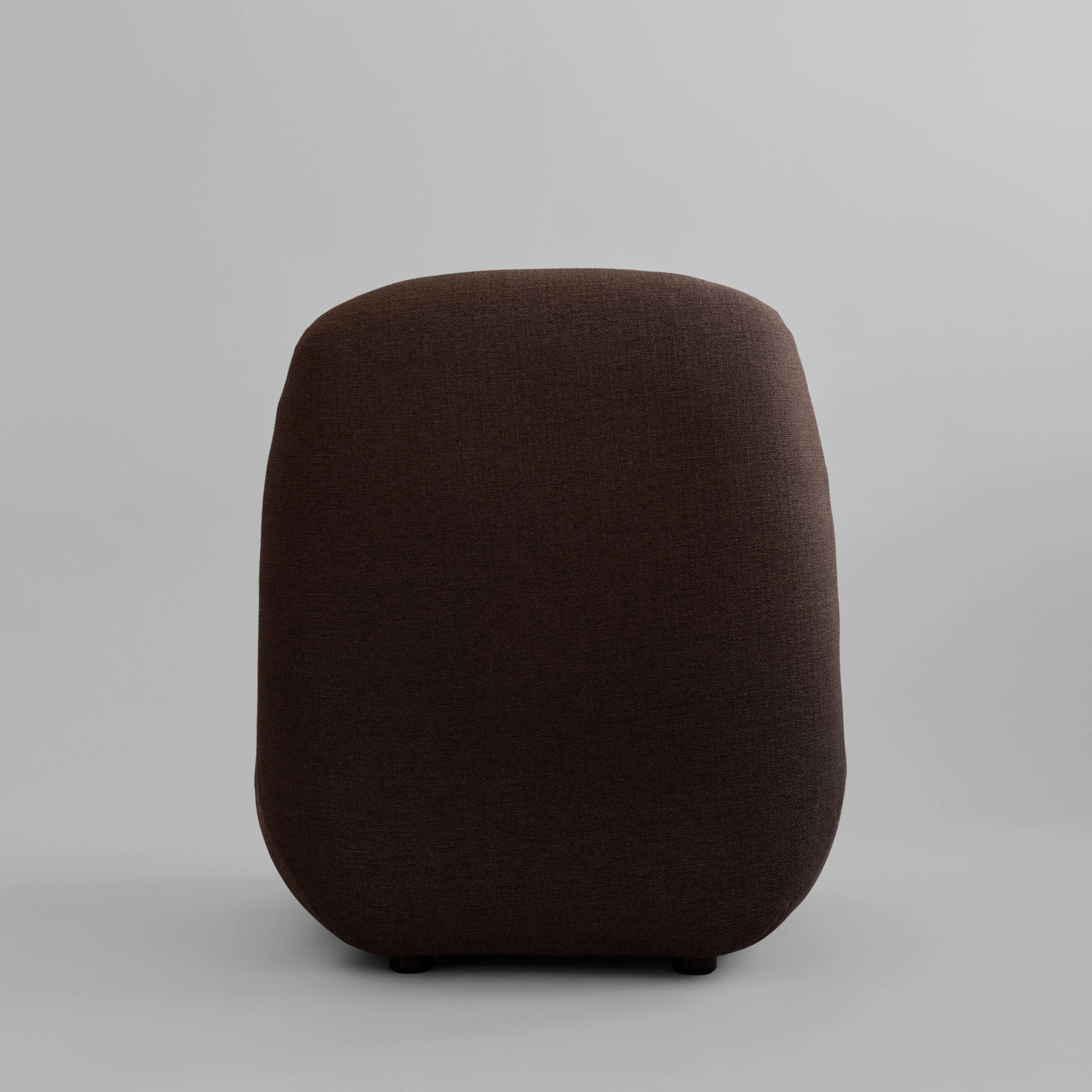 Кресло Toe Chair Flat — Dark Brown