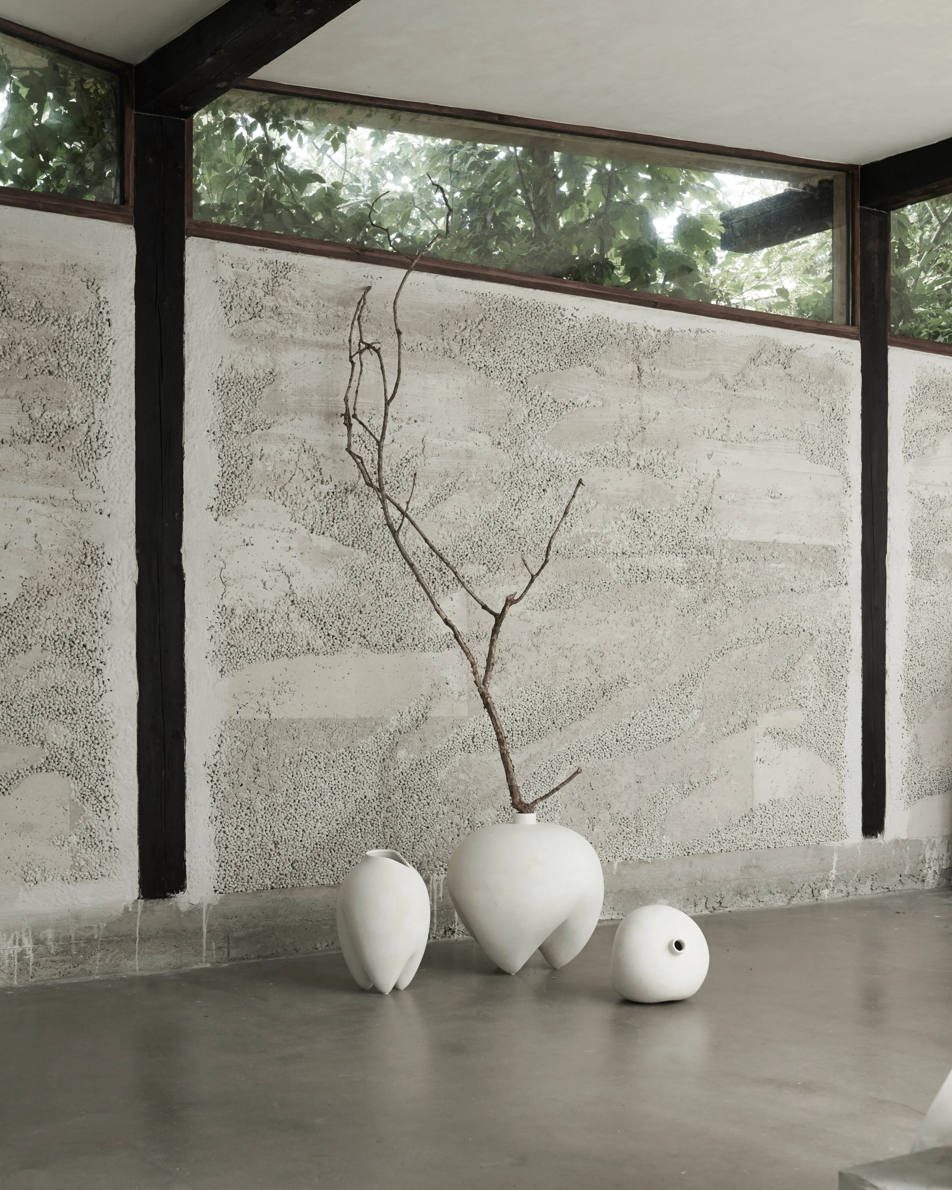 Ваза Sumo Slim — Bone White