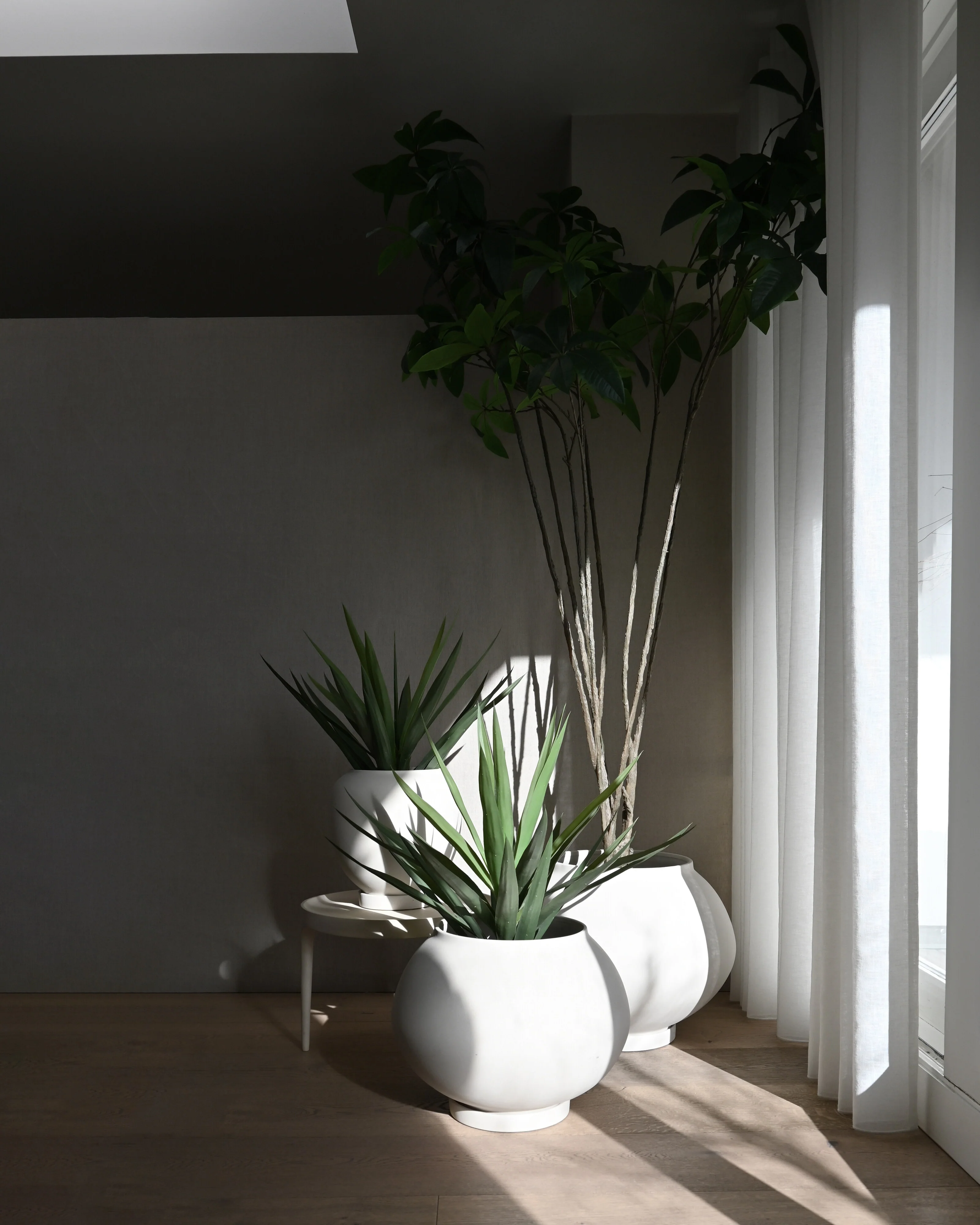 Кашпо Sunao Plant Pot Fat Big — Birch