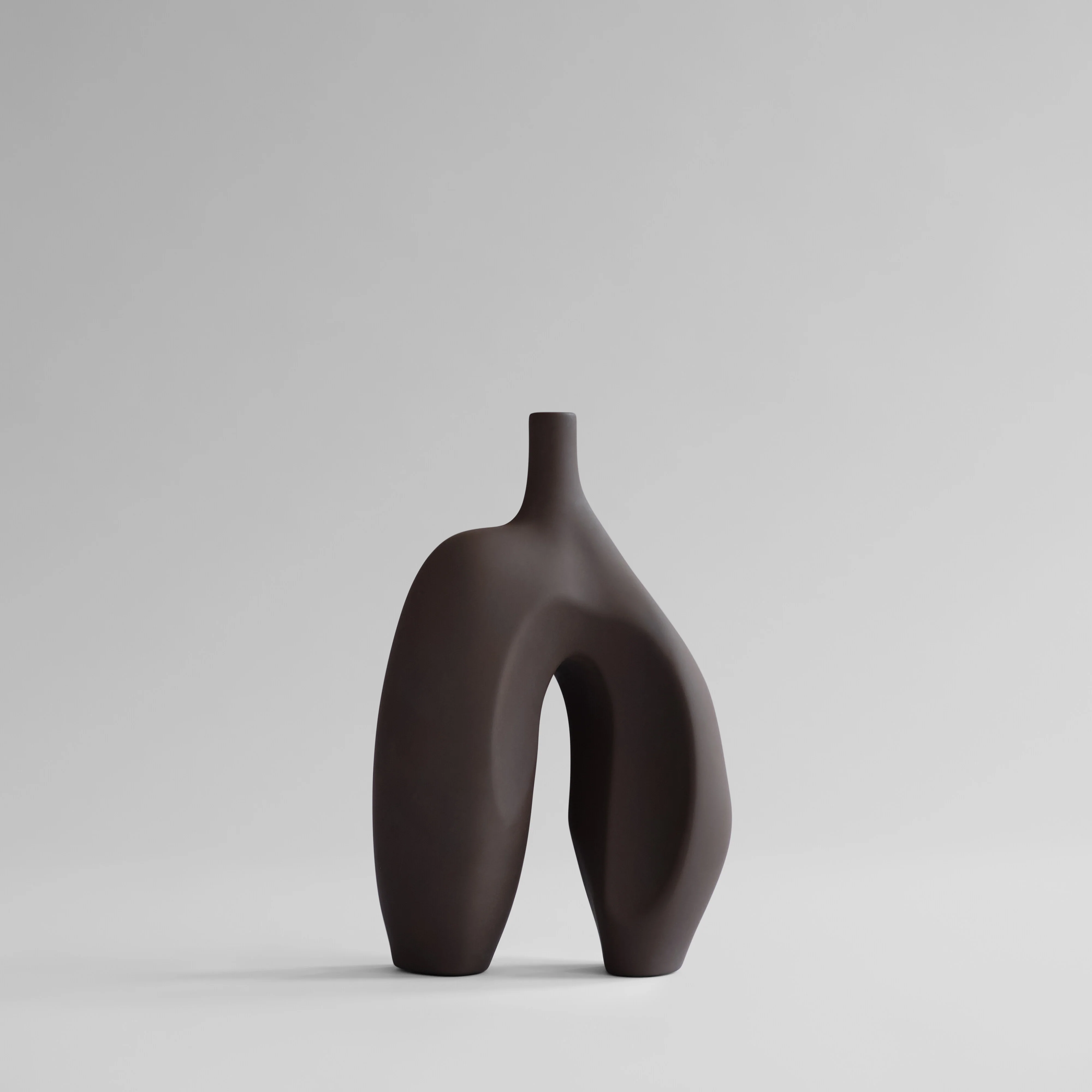 Ваза Ni Medio — Chocolate Brown