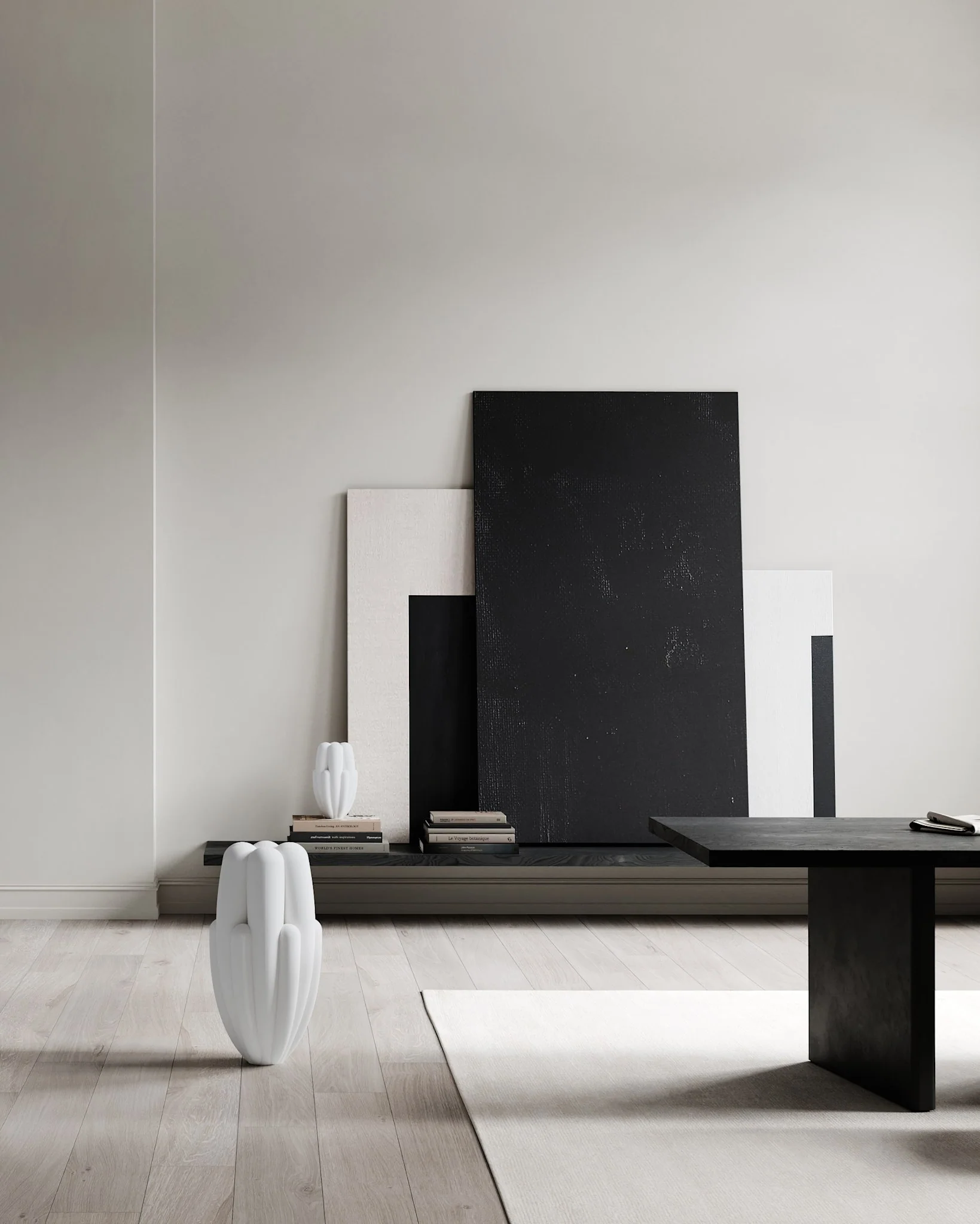 Ваза Bloom Slim Mini — Bone White