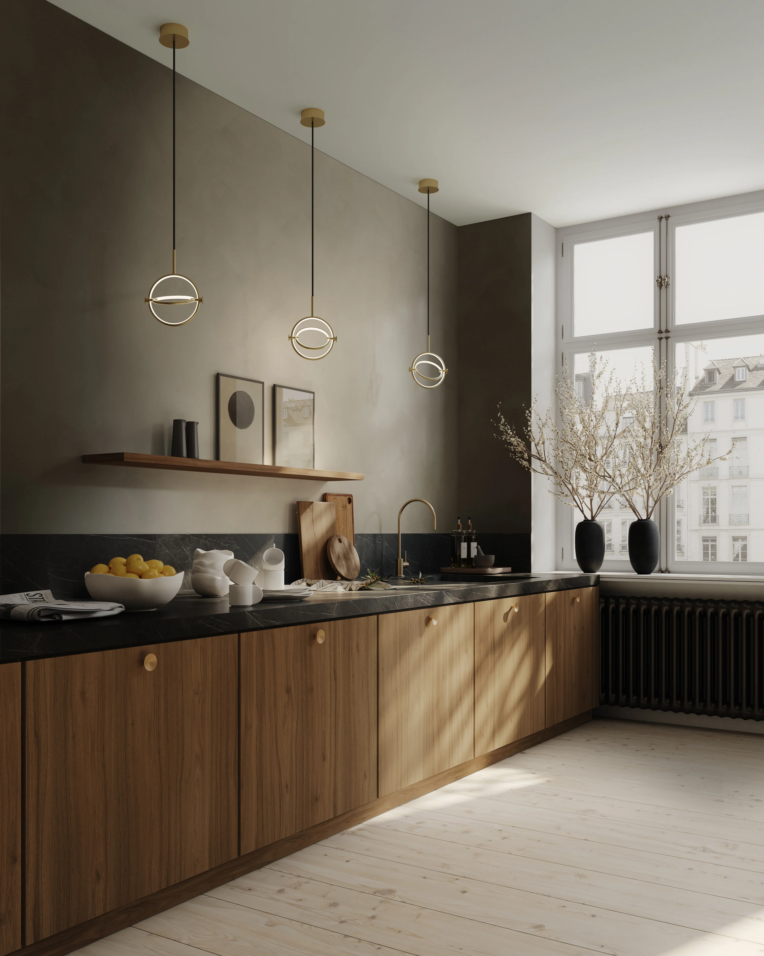 Ваза Sunao Slim Mini — Black