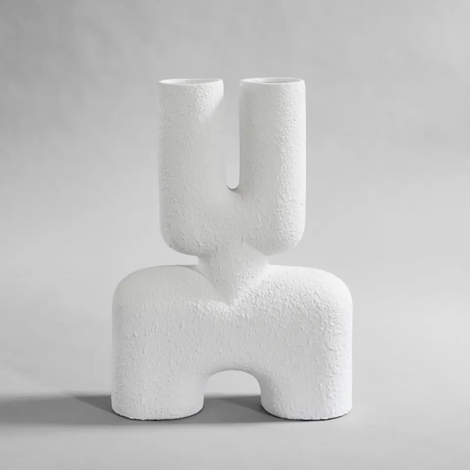 Ваза Cobra Double Medio — Bubble White