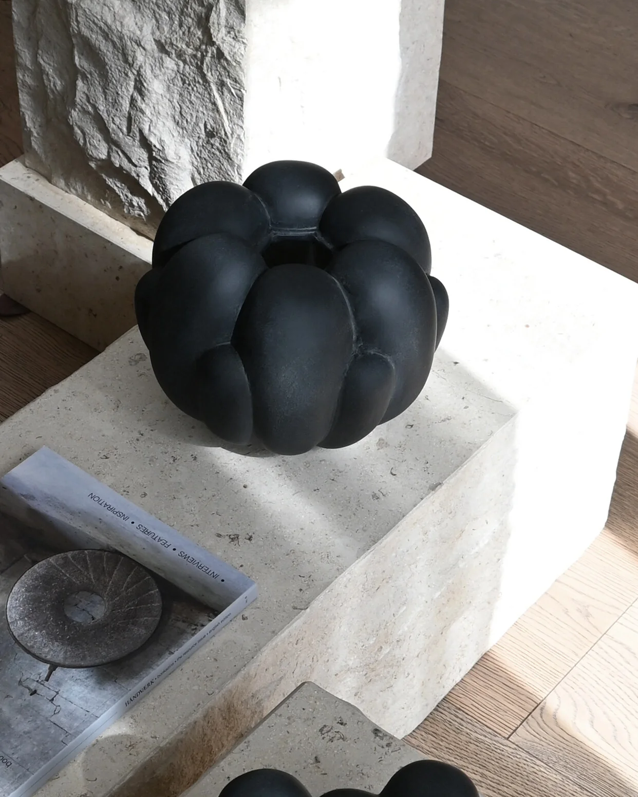 Ваза Bloom Petit — Black
