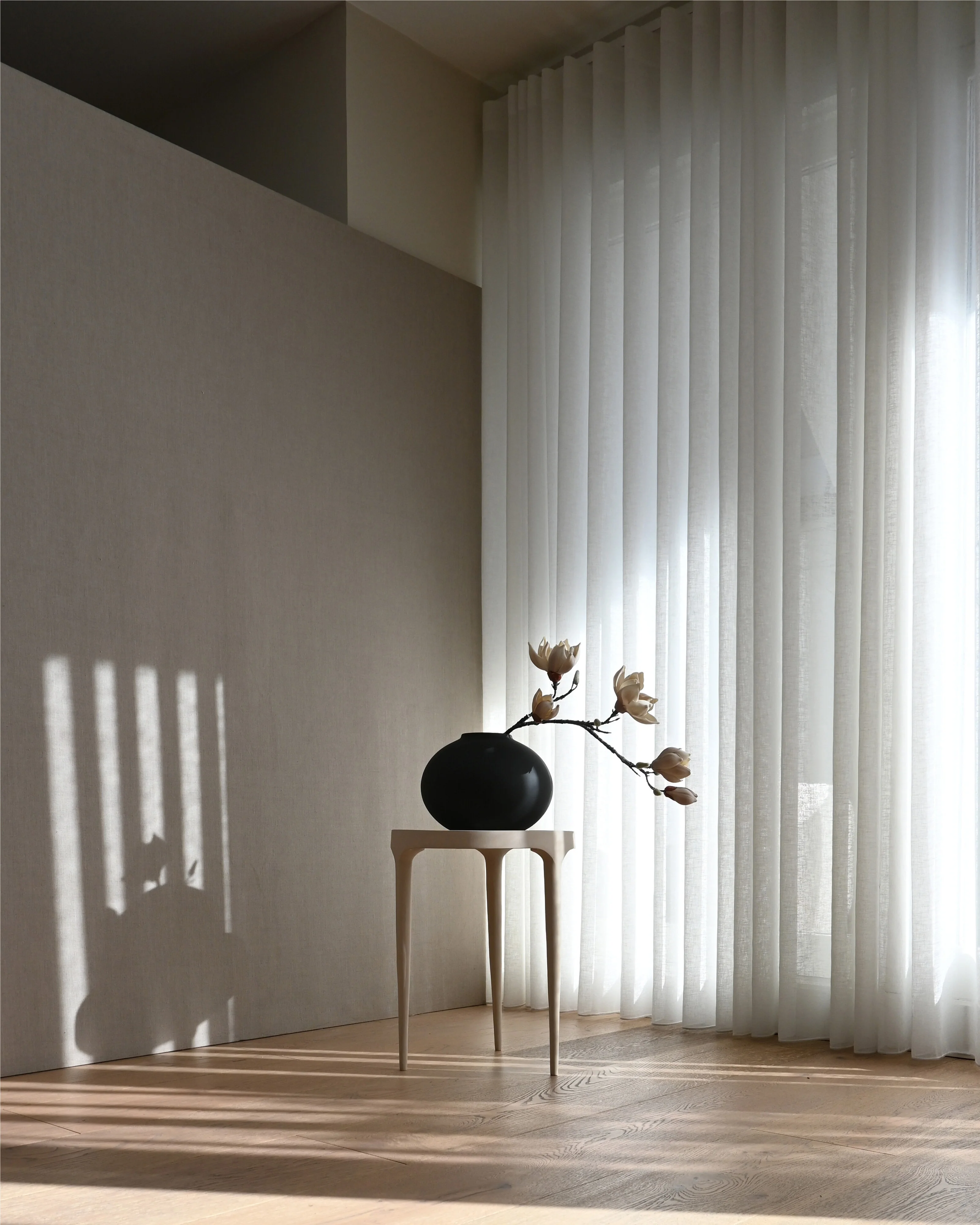 Ваза Sunao Vase Fat Mini — Black