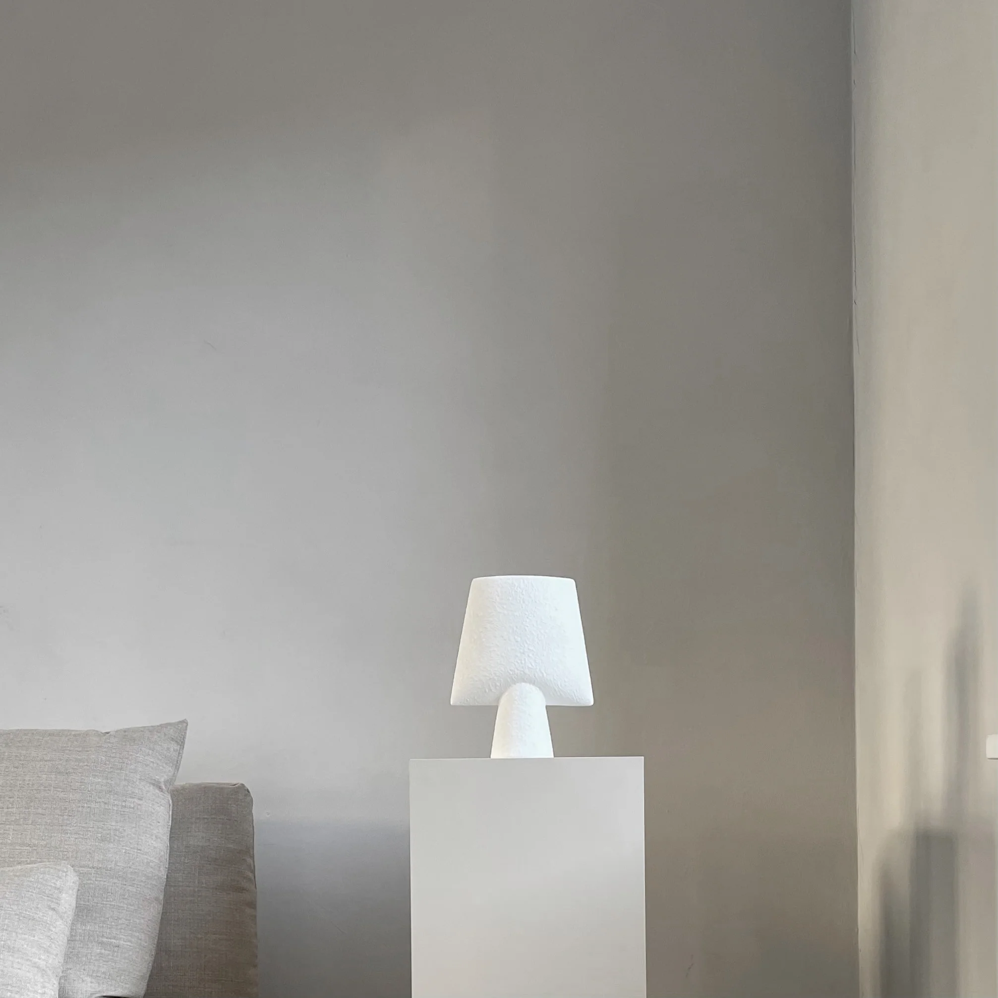 Ваза Sphere Square Mini — Bubble White