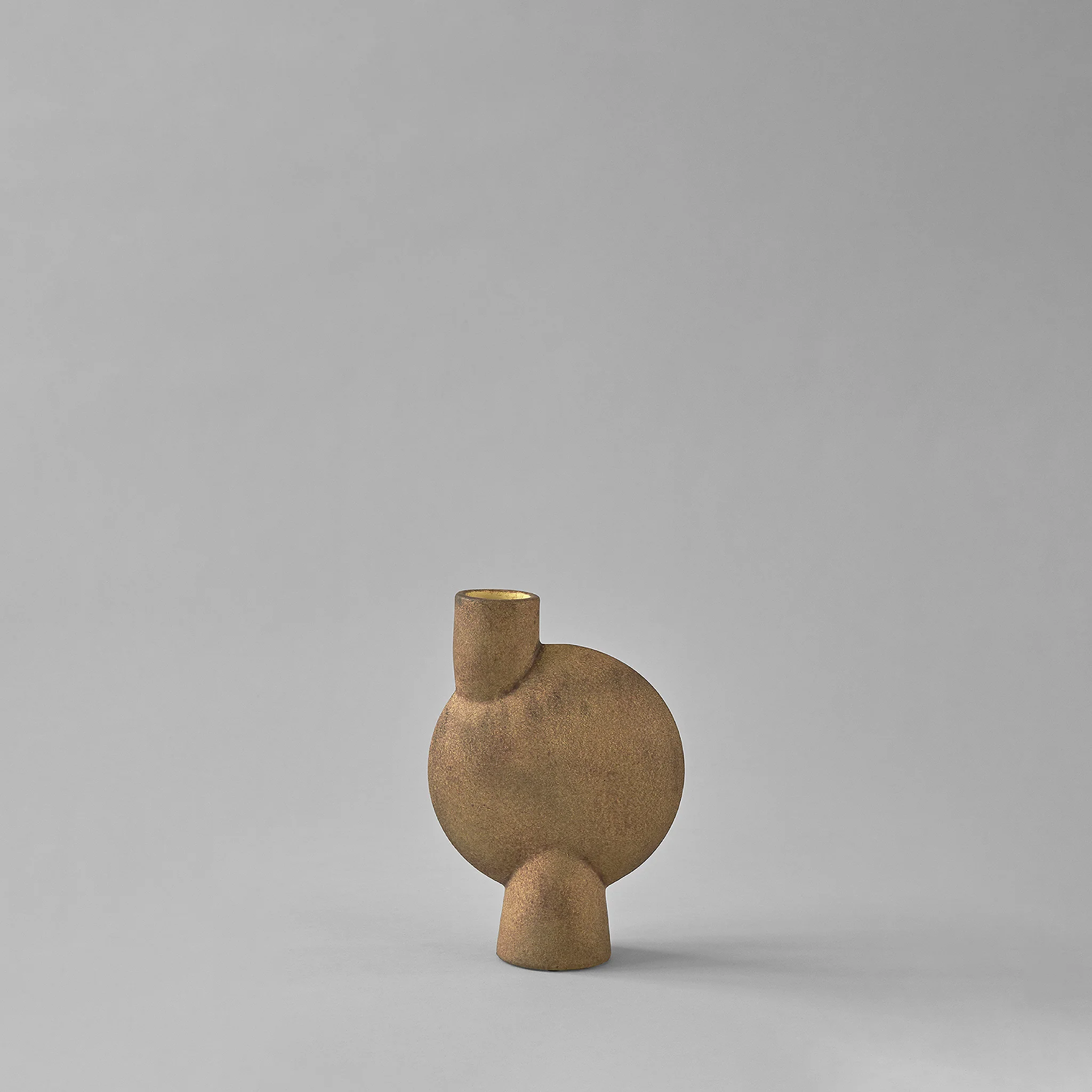 Ваза Sphere Bubl Medio — Ocher