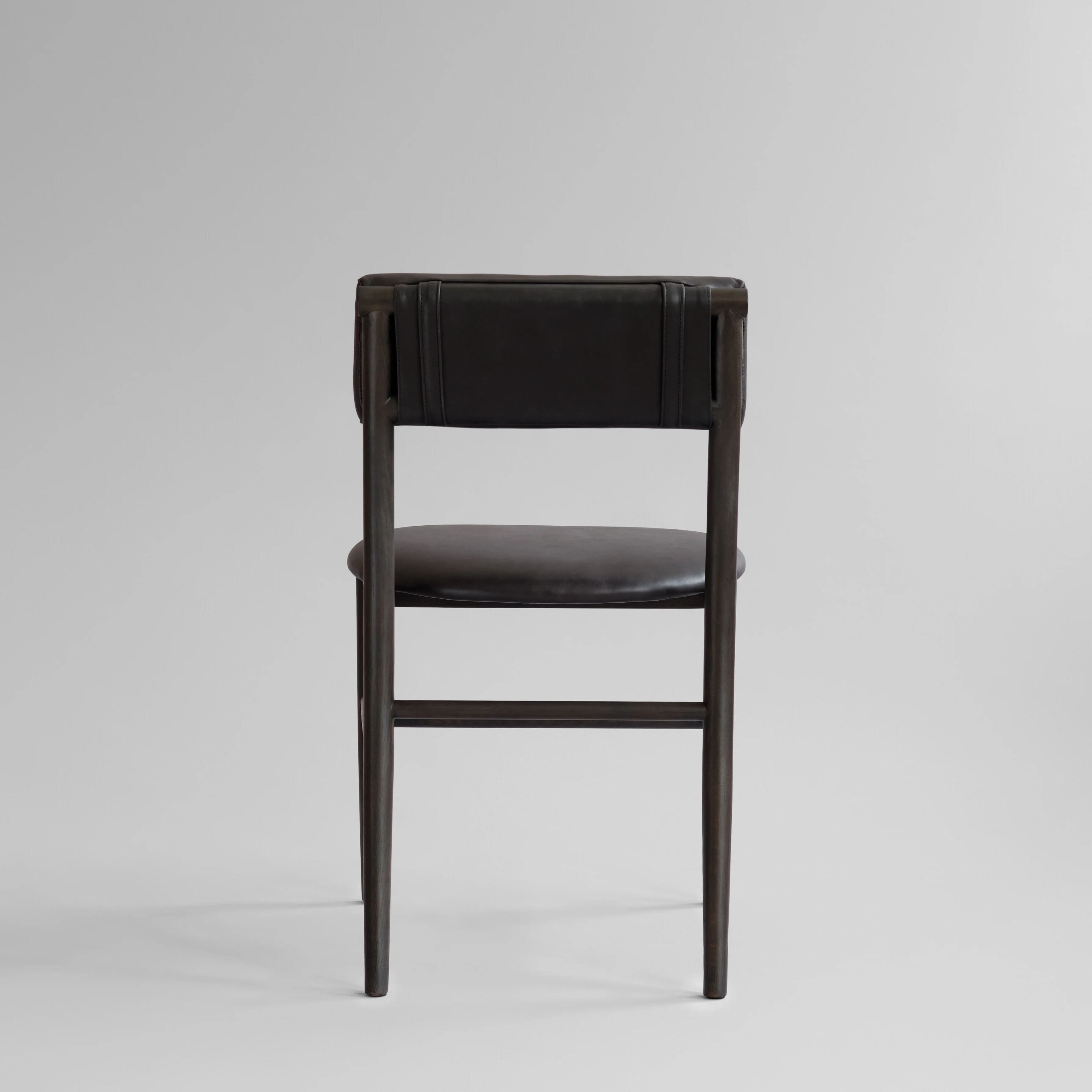 Стул Nama — Coffee Black - Aniline leather black