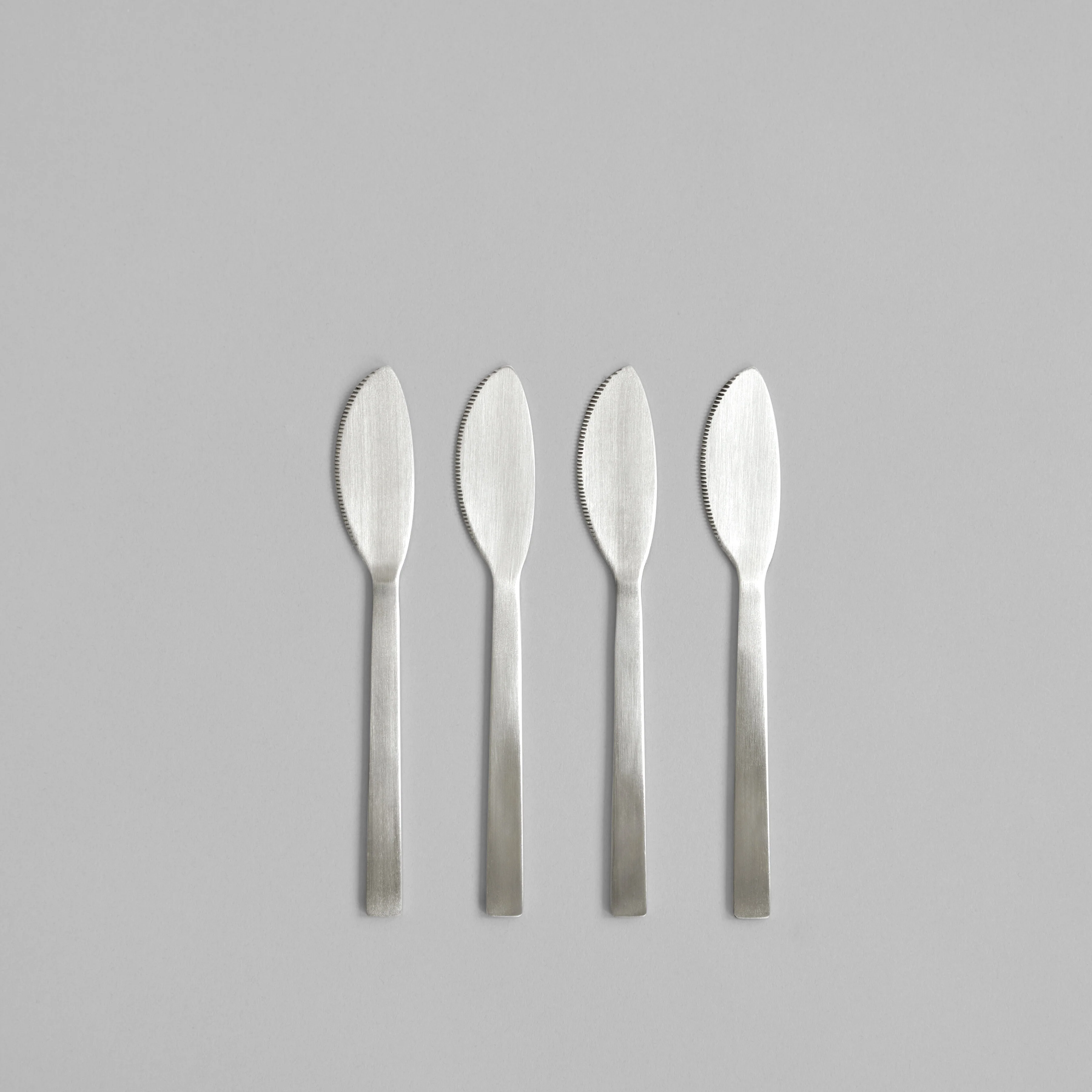 Ножи для масла Kogei — Brushed Steel 4pcs