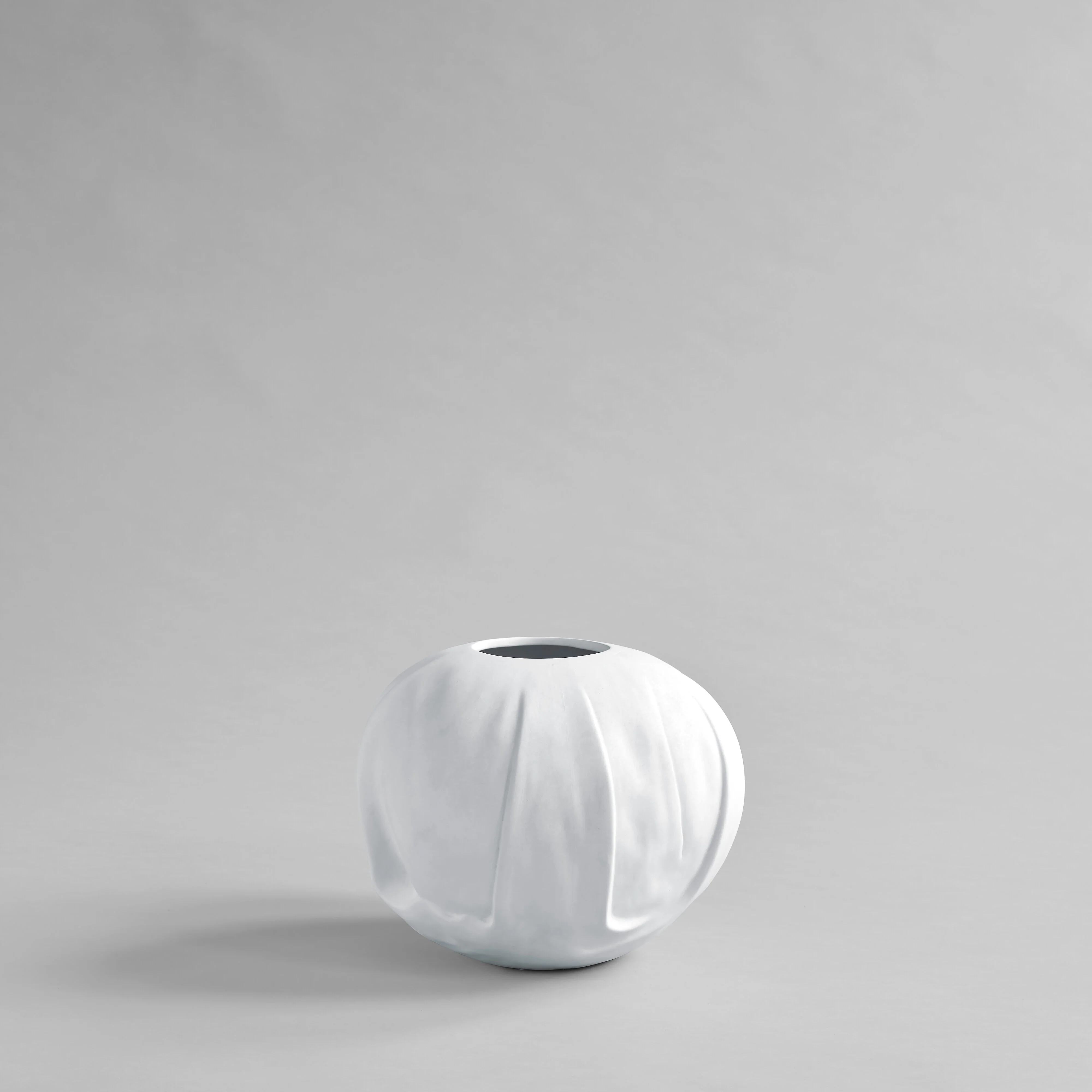 Ваза Orimono Medio — Bone White