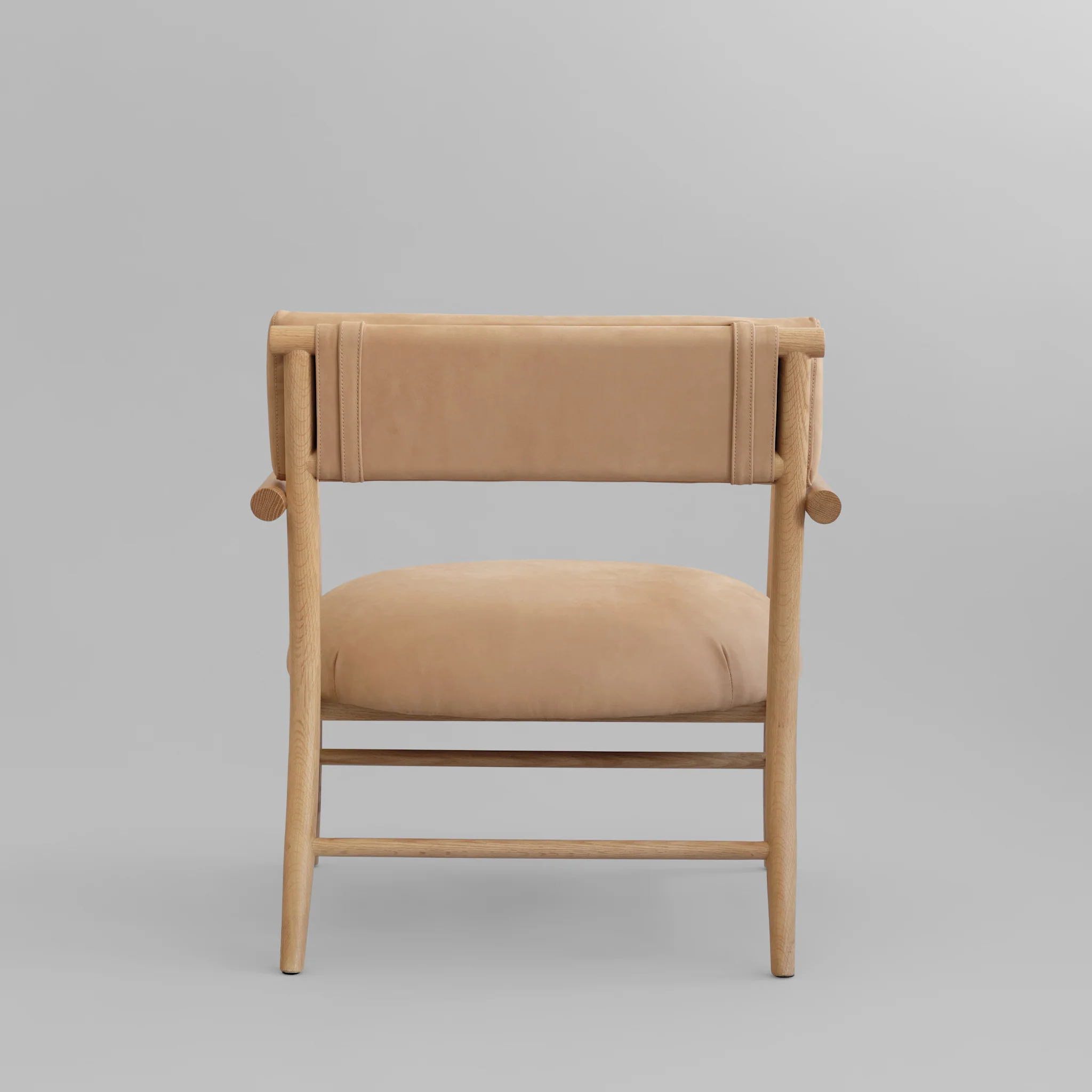 Кресло Lounge - Natural Oak - Nubuck