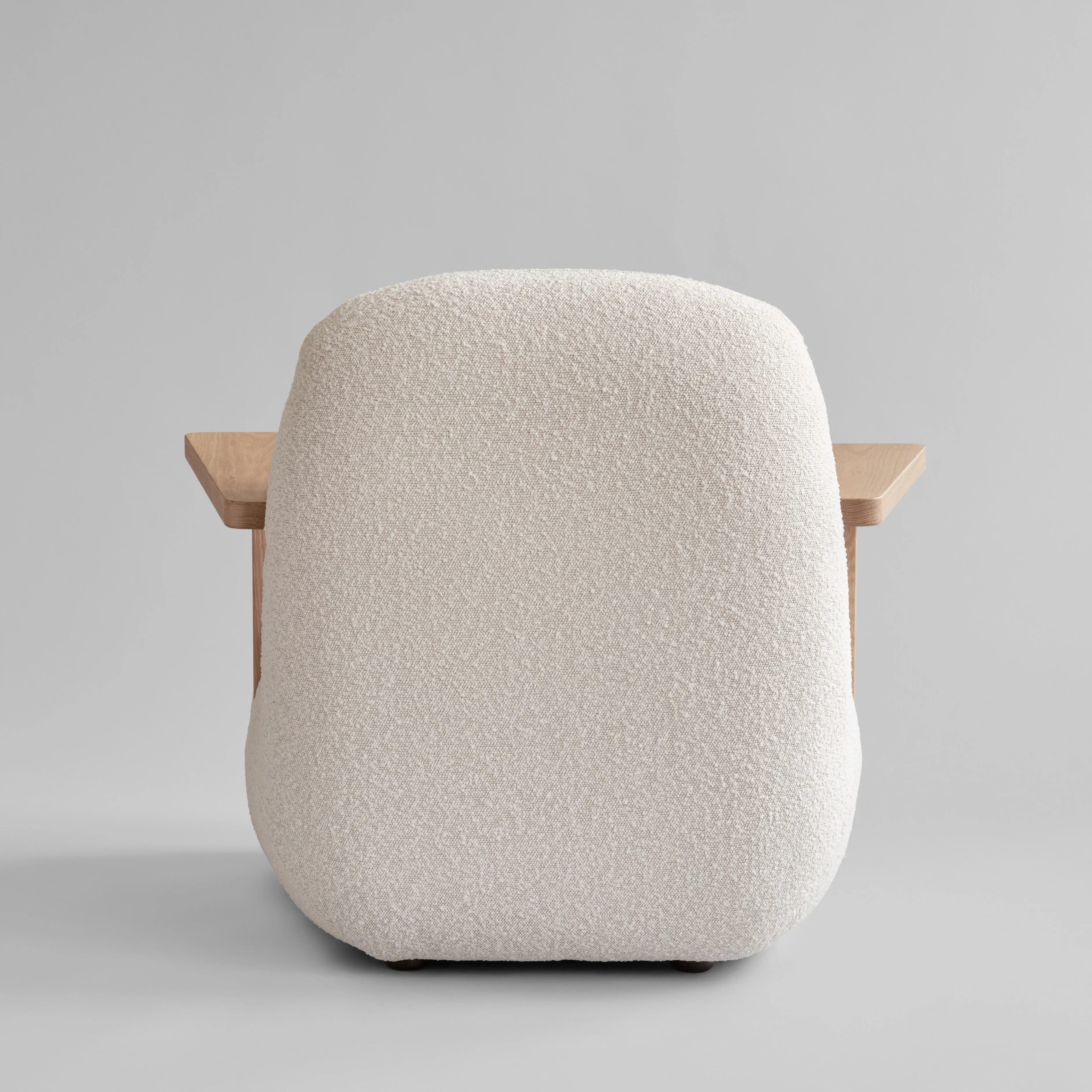 Кресло Toe Chair Armrest — Off White