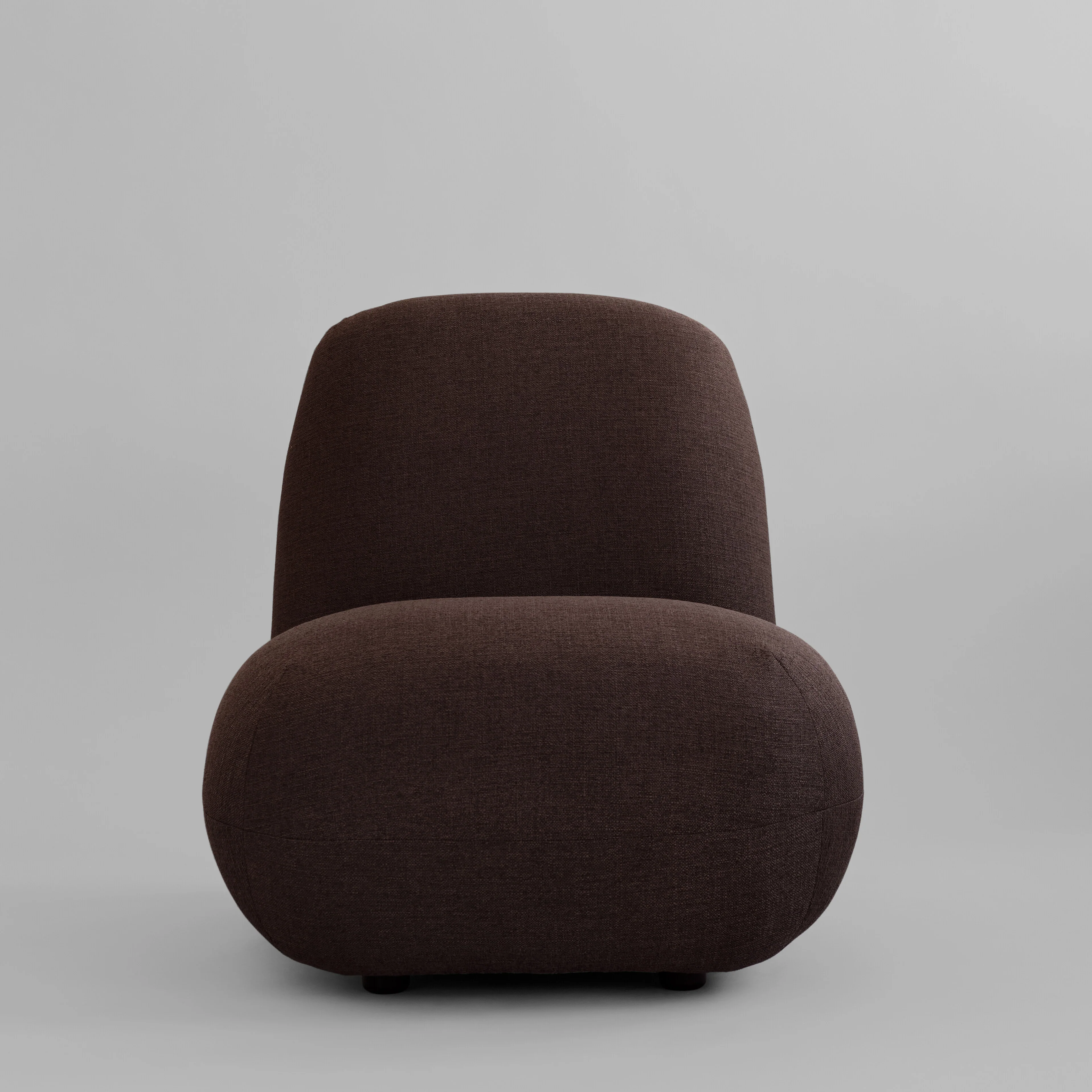 Кресло Toe Chair Flat — Dark Brown
