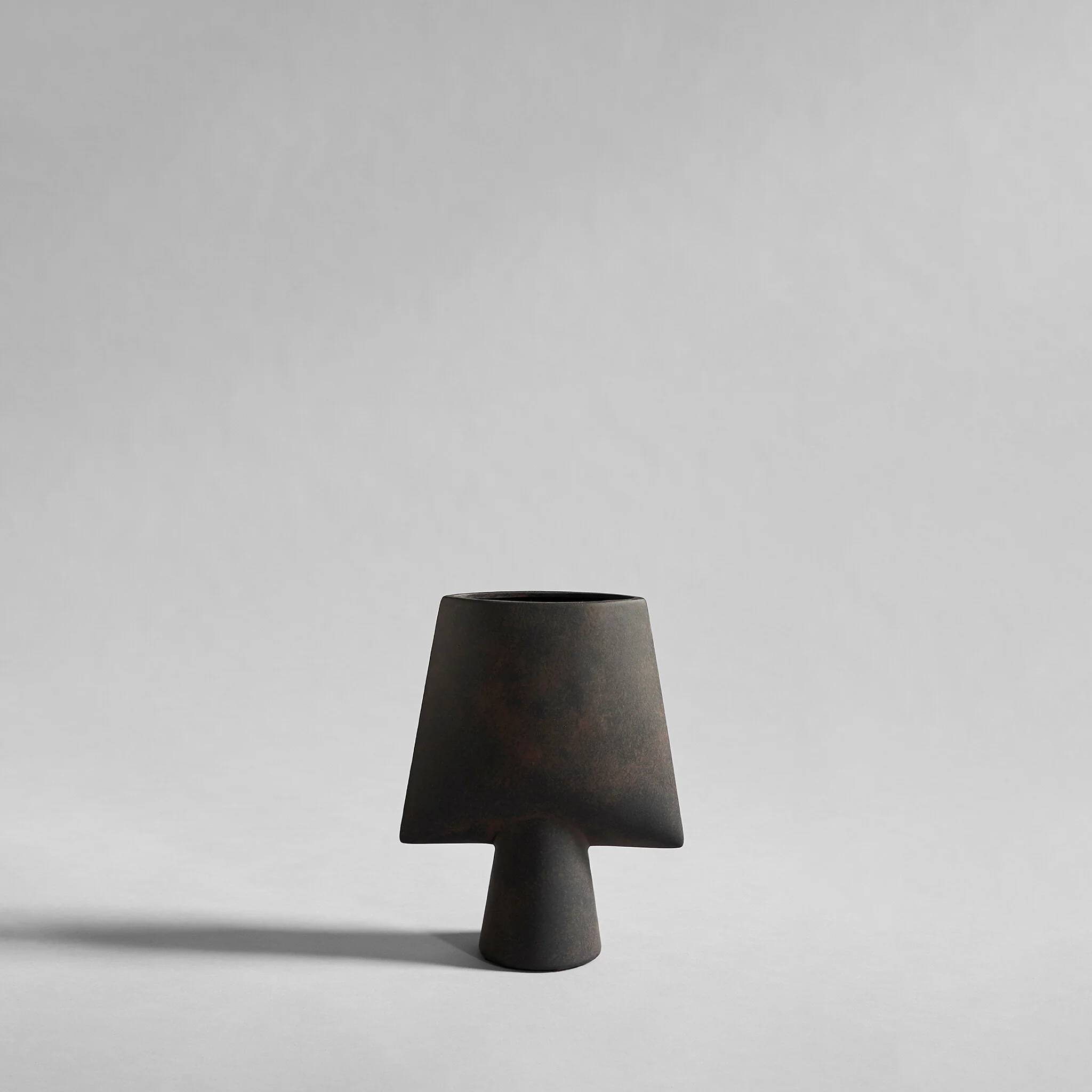 Ваза Sphere Square Mini — Coffee