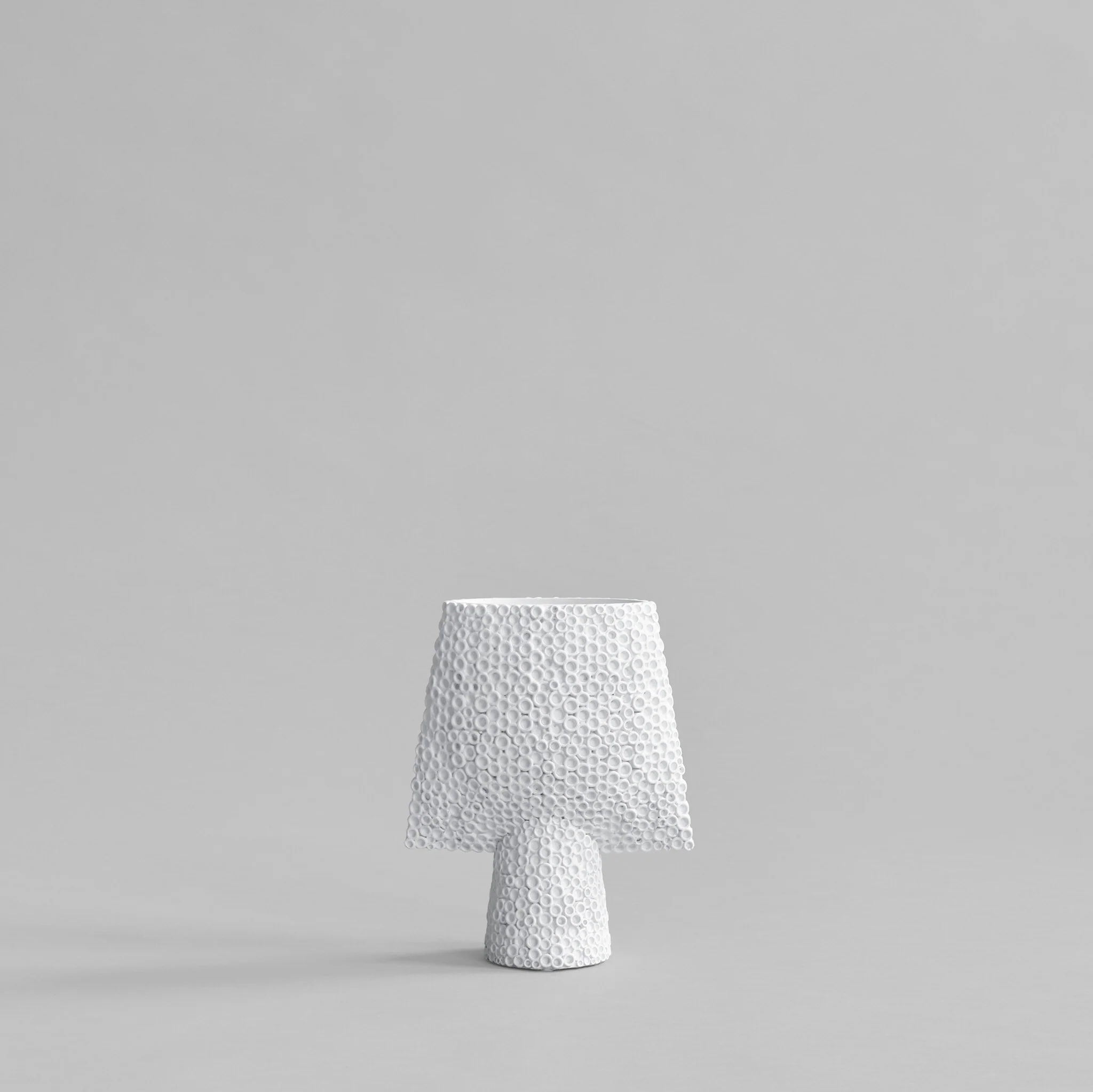 Ваза Sphere Square Shisen Mini — Bone White