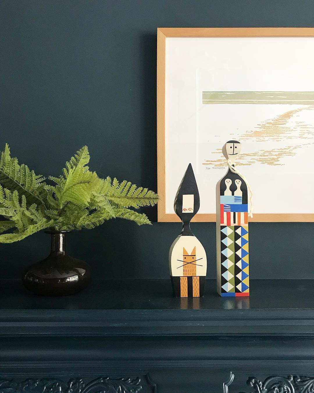 Декоративная фигурка Wooden Doll No. 20