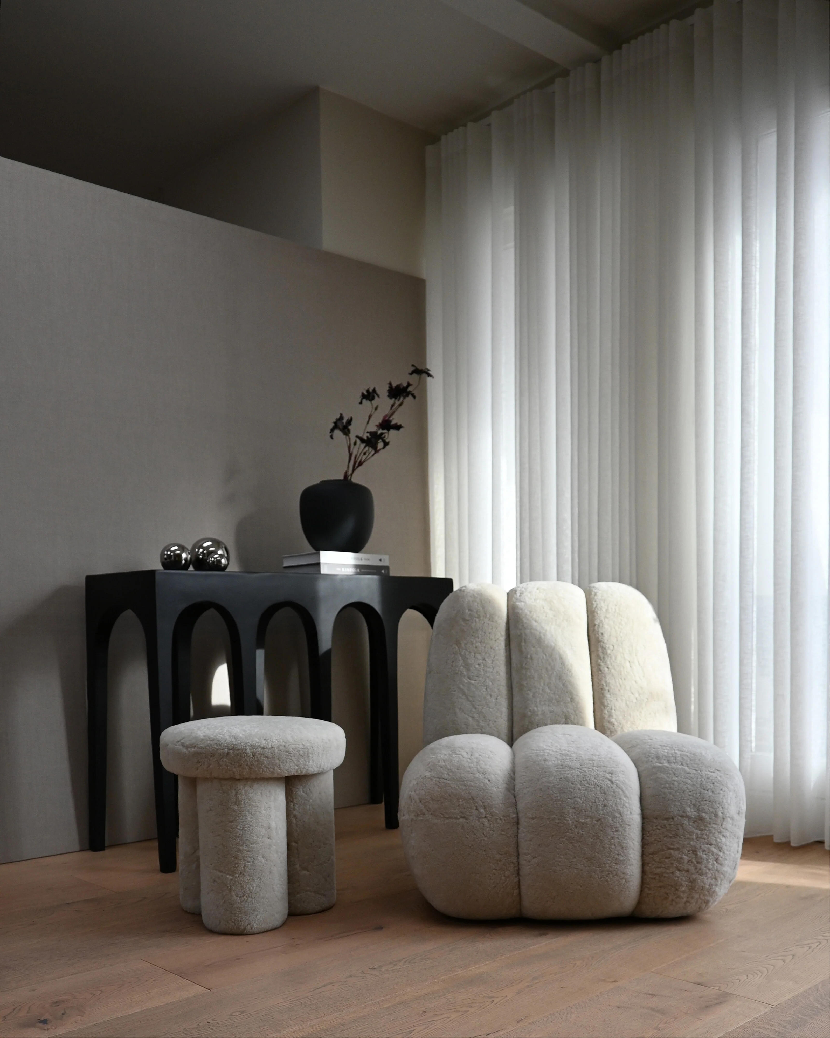 Ваза Sunao Mini — Black