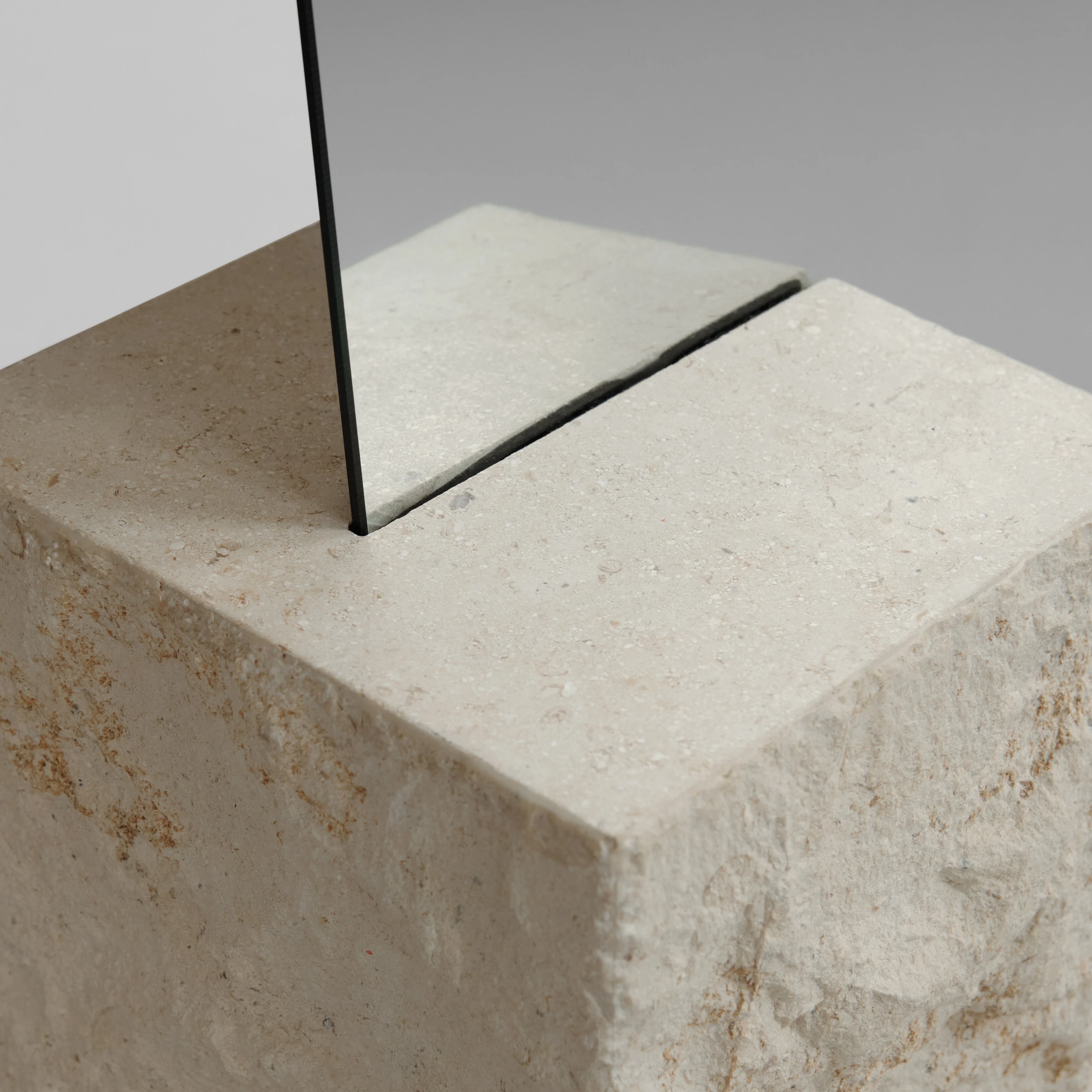 Зеркало Kubis — Limestone