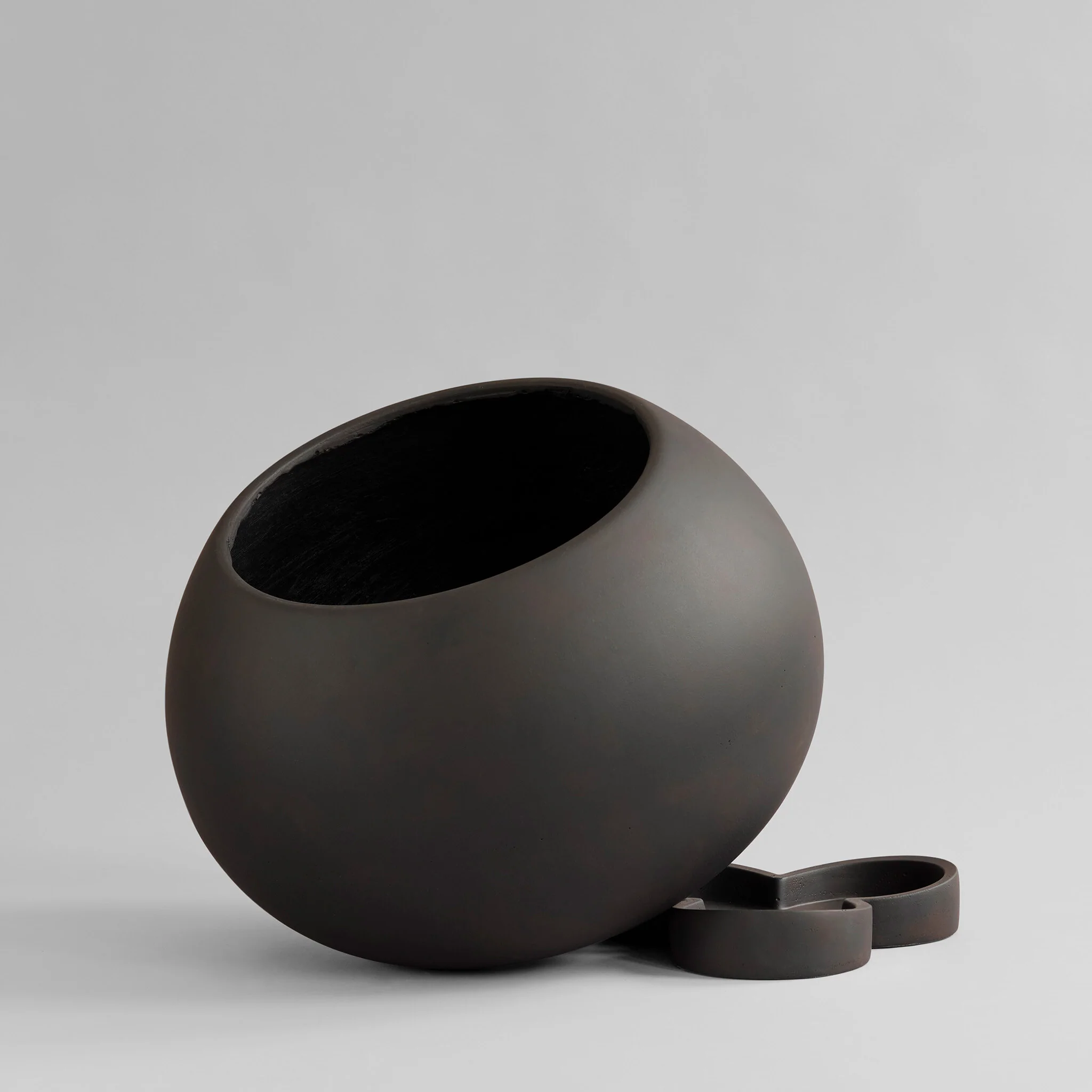Кашпо Urchin Big — Coffee