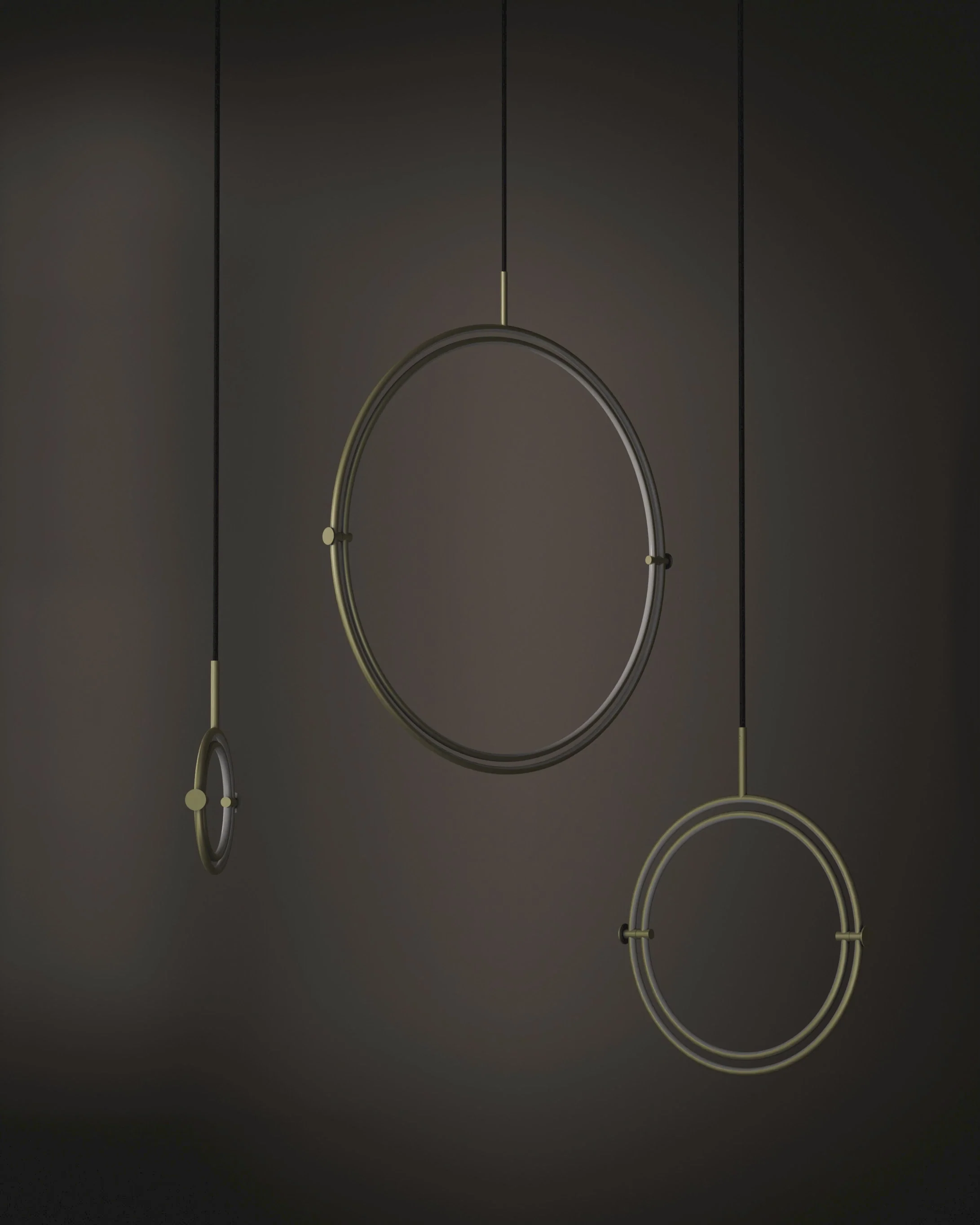 Подвесной светильник Maru Ø60 — Brass