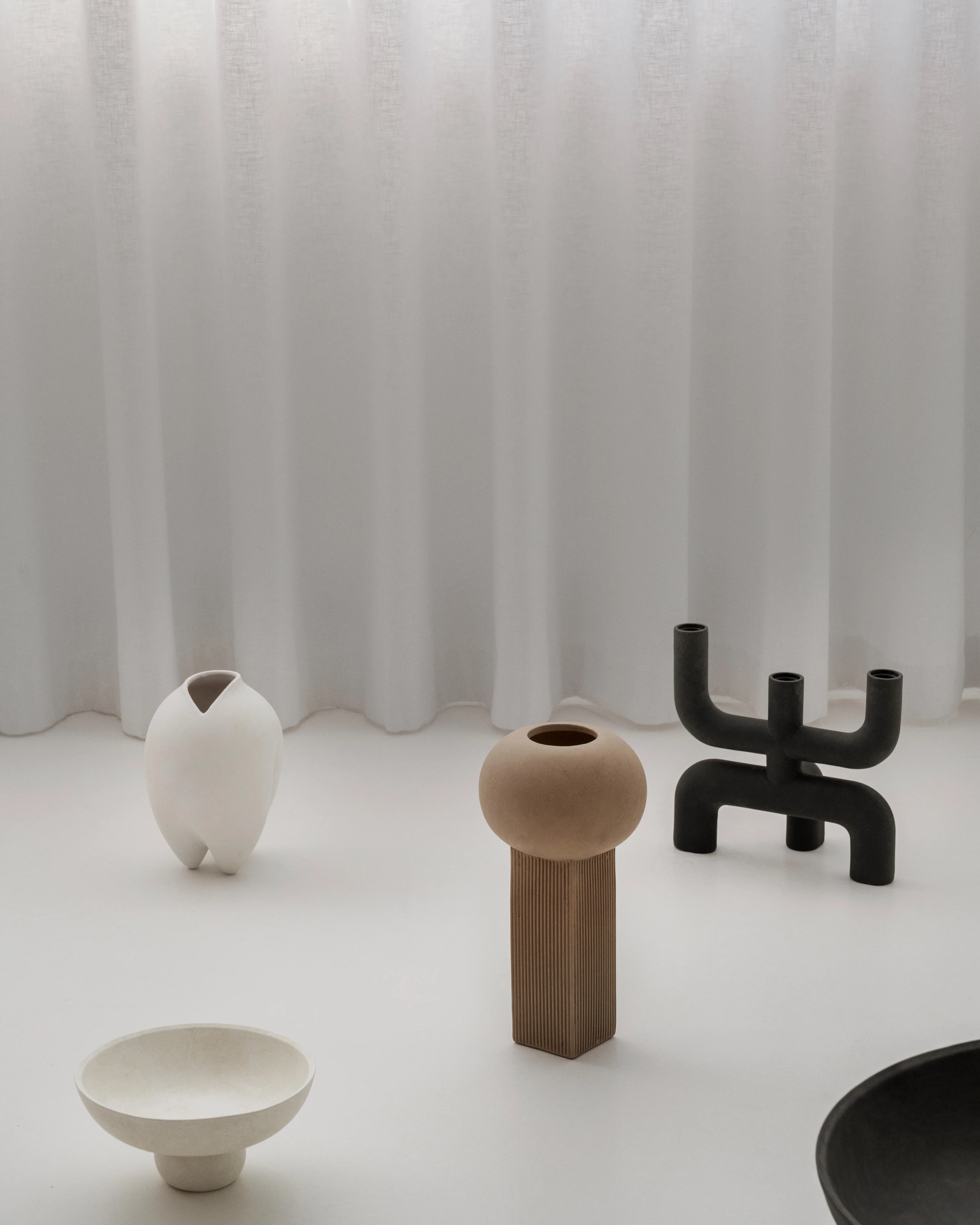 Ваза Sumo Slim Petit — Bone White