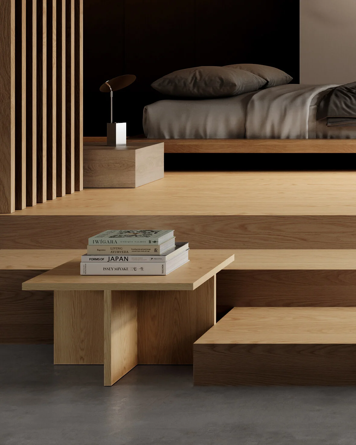 Журнальный столик Brutus — Natural Oak