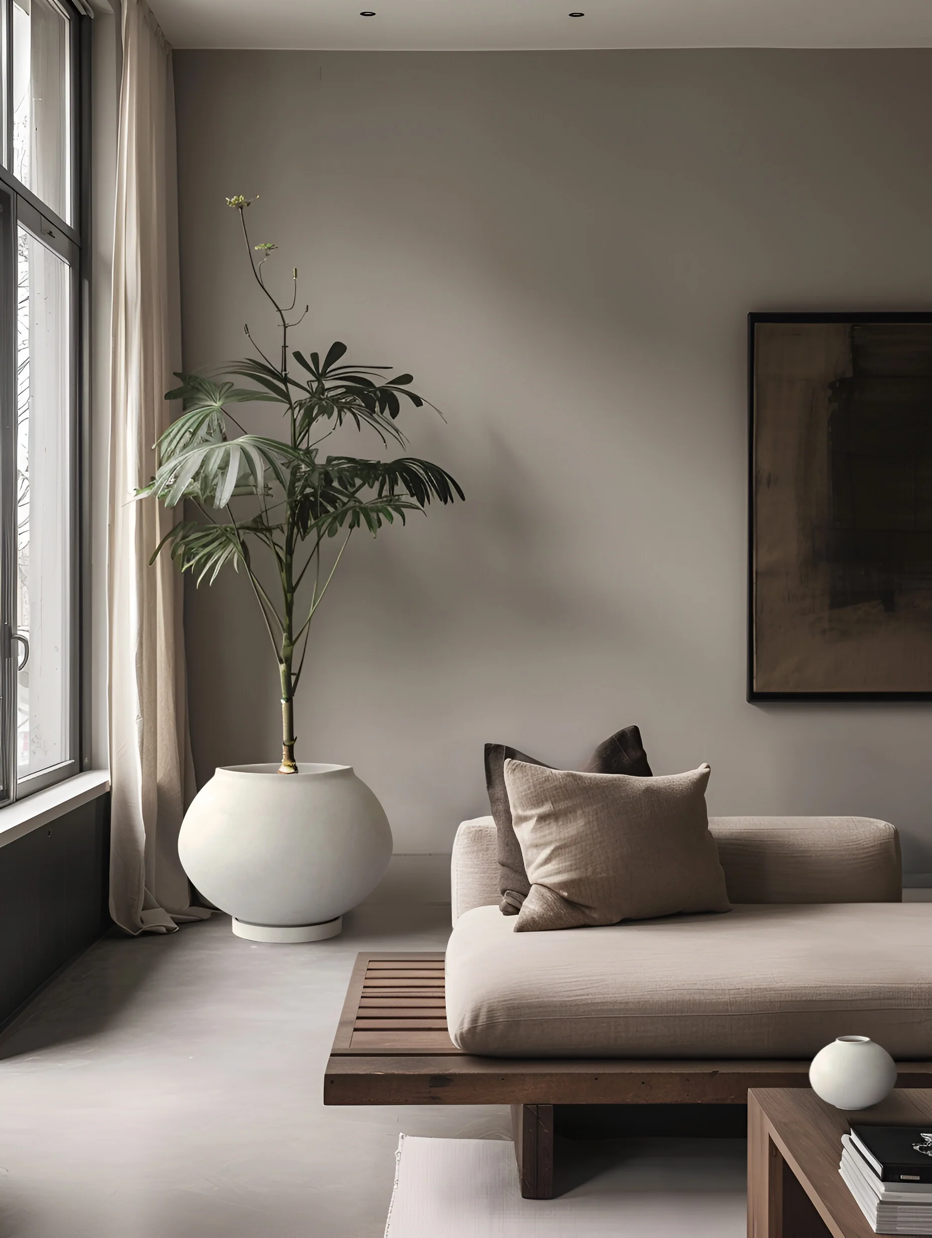 Кашпо Sunao Plant Pot Fat Hexa — Birch