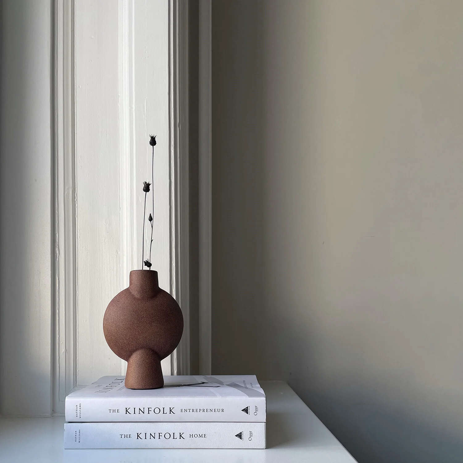 Ваза Sphere Bubl Mini — Terracotta