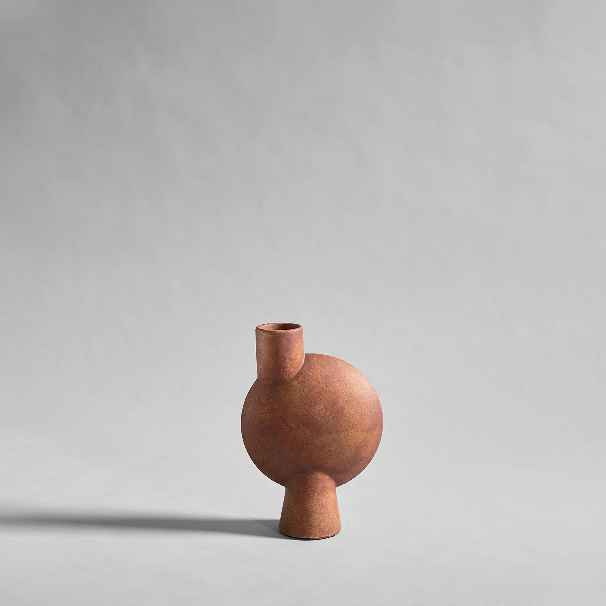 Ваза Sphere Bubl Medio — Terracotta