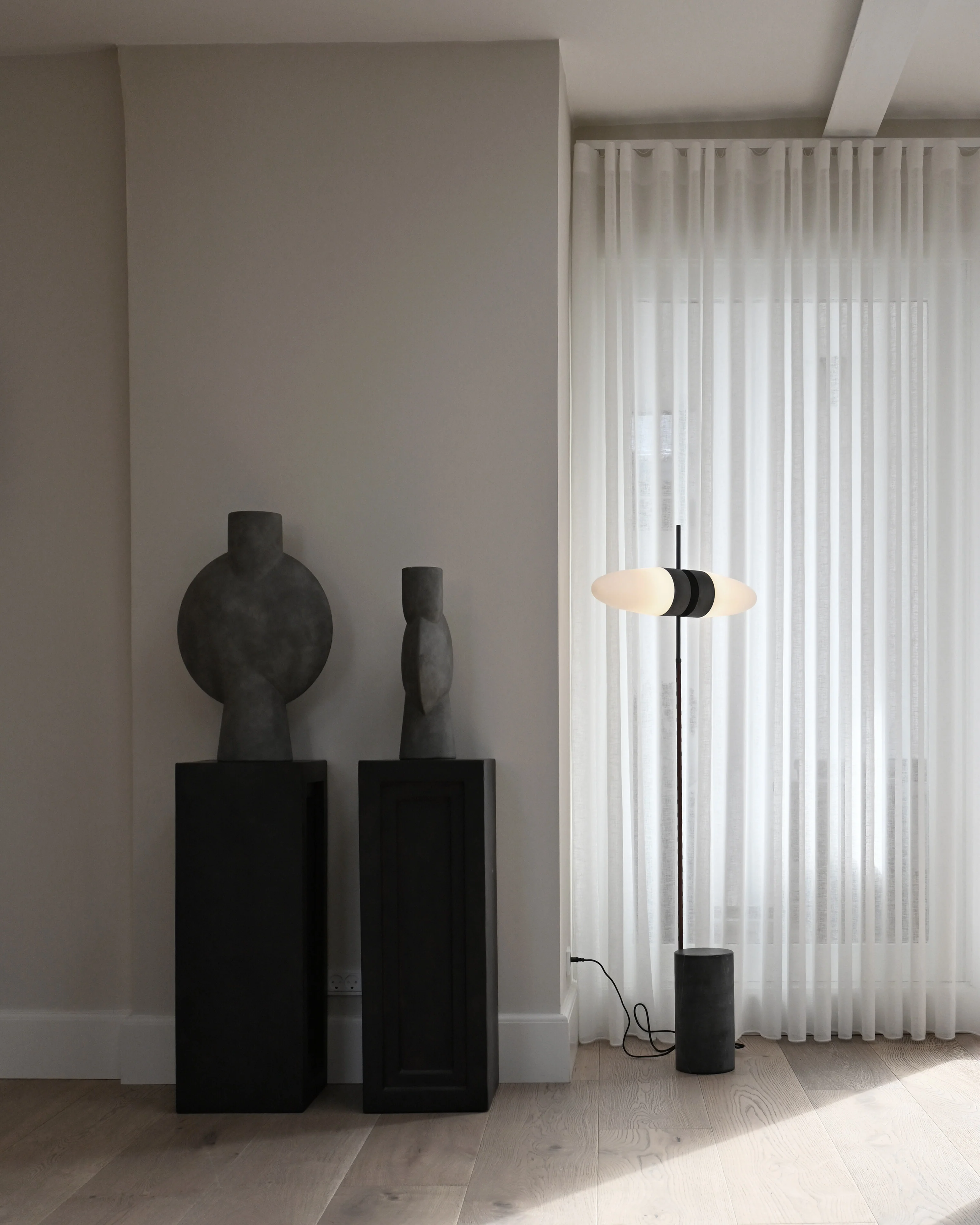 Ваза Sphere Bubl Hexa — Dark Grey