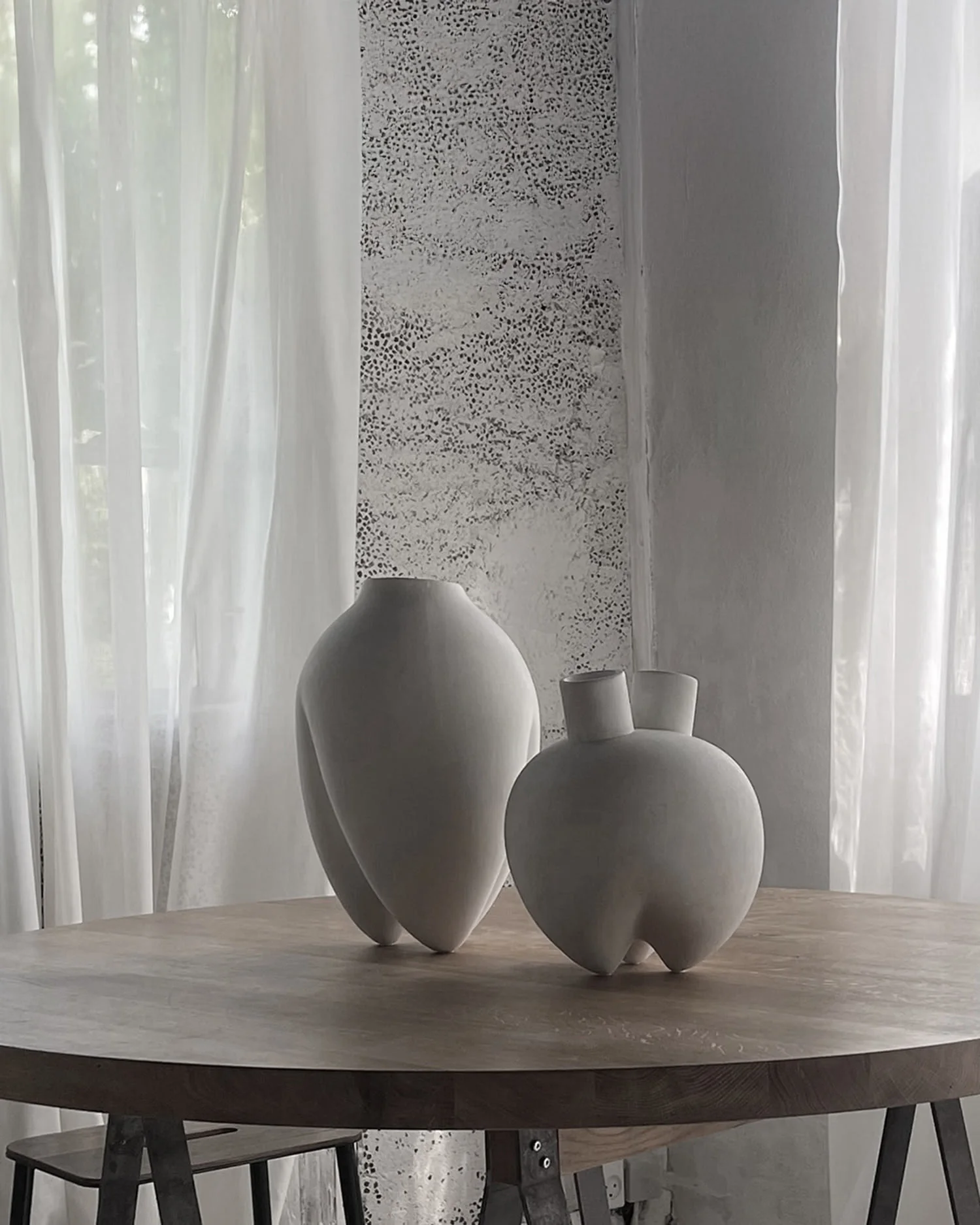 Ваза Sumo Horns — Bone White