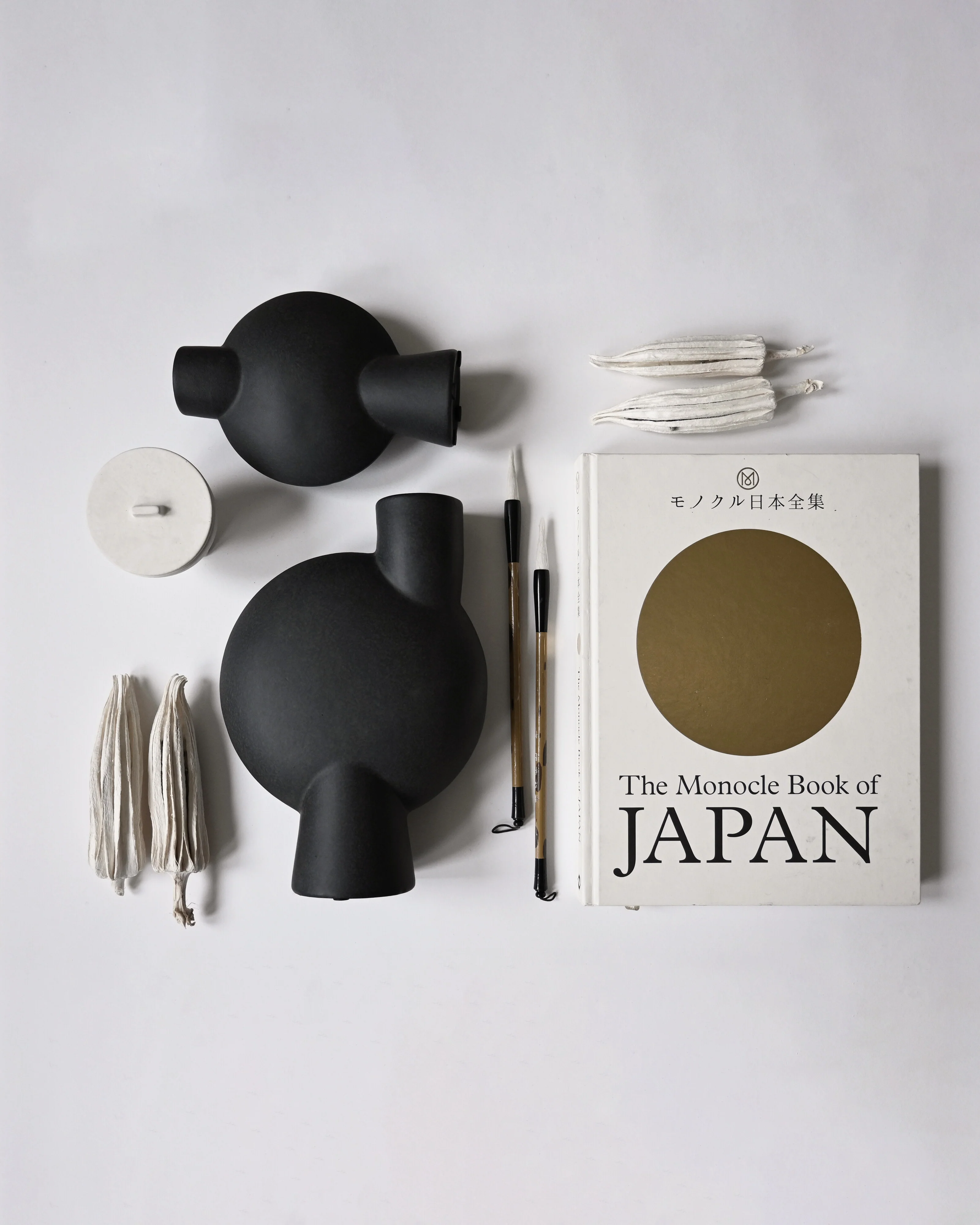 Ваза Sphere Bubl Medio — Black